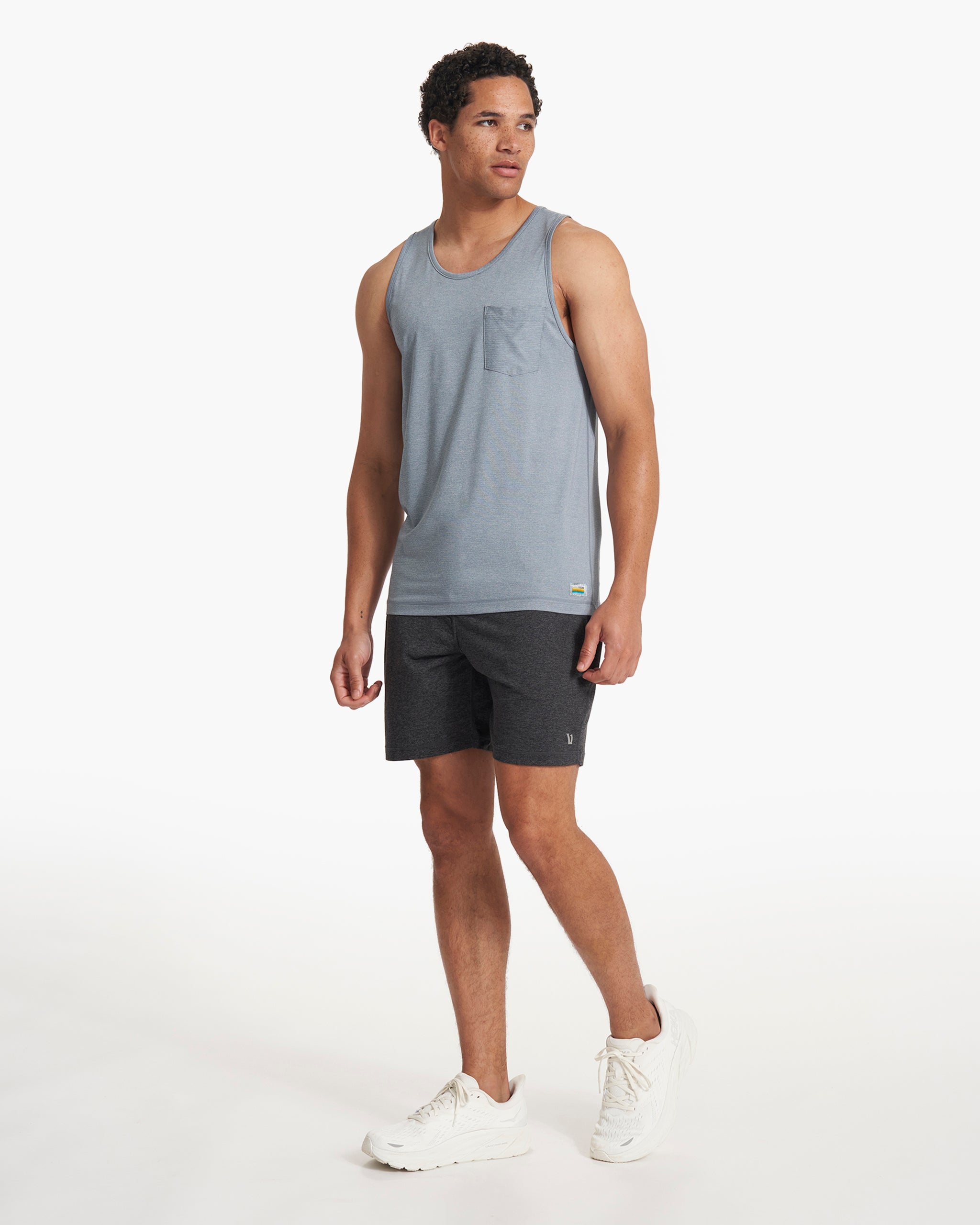 Tradewind Performance Tank | Cloud Heather - Image 5