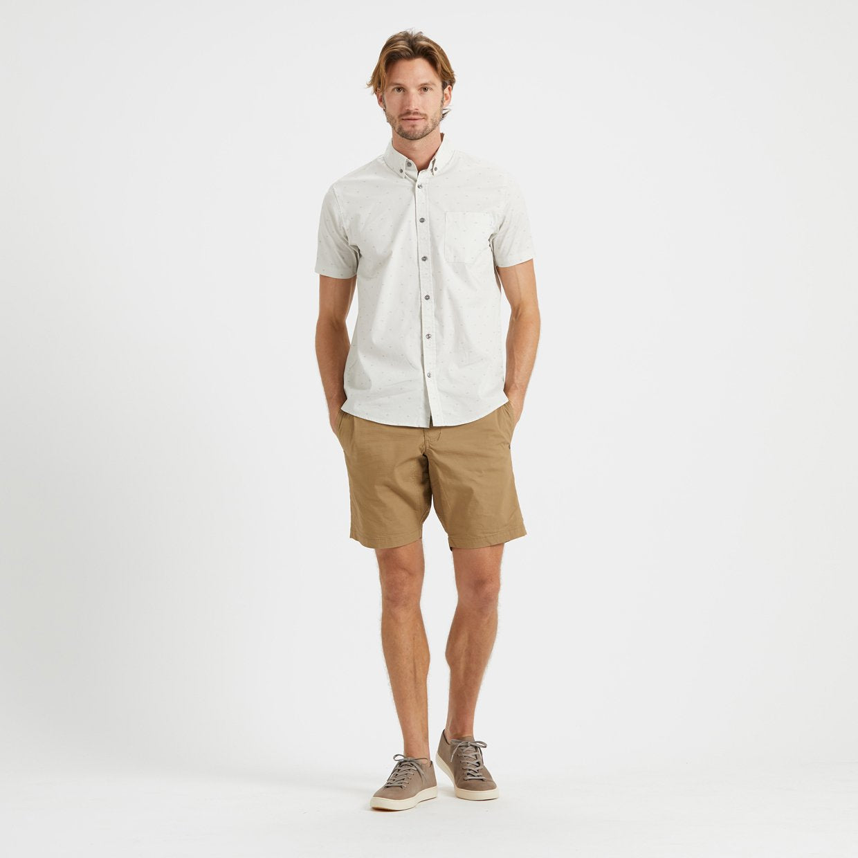 Crest Short-Sleeve Button-Down | Salt Arrow - Image 4