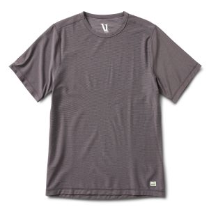 Flux Tee | Oxblood Heather