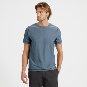 Flux Tee | Indigo Heather