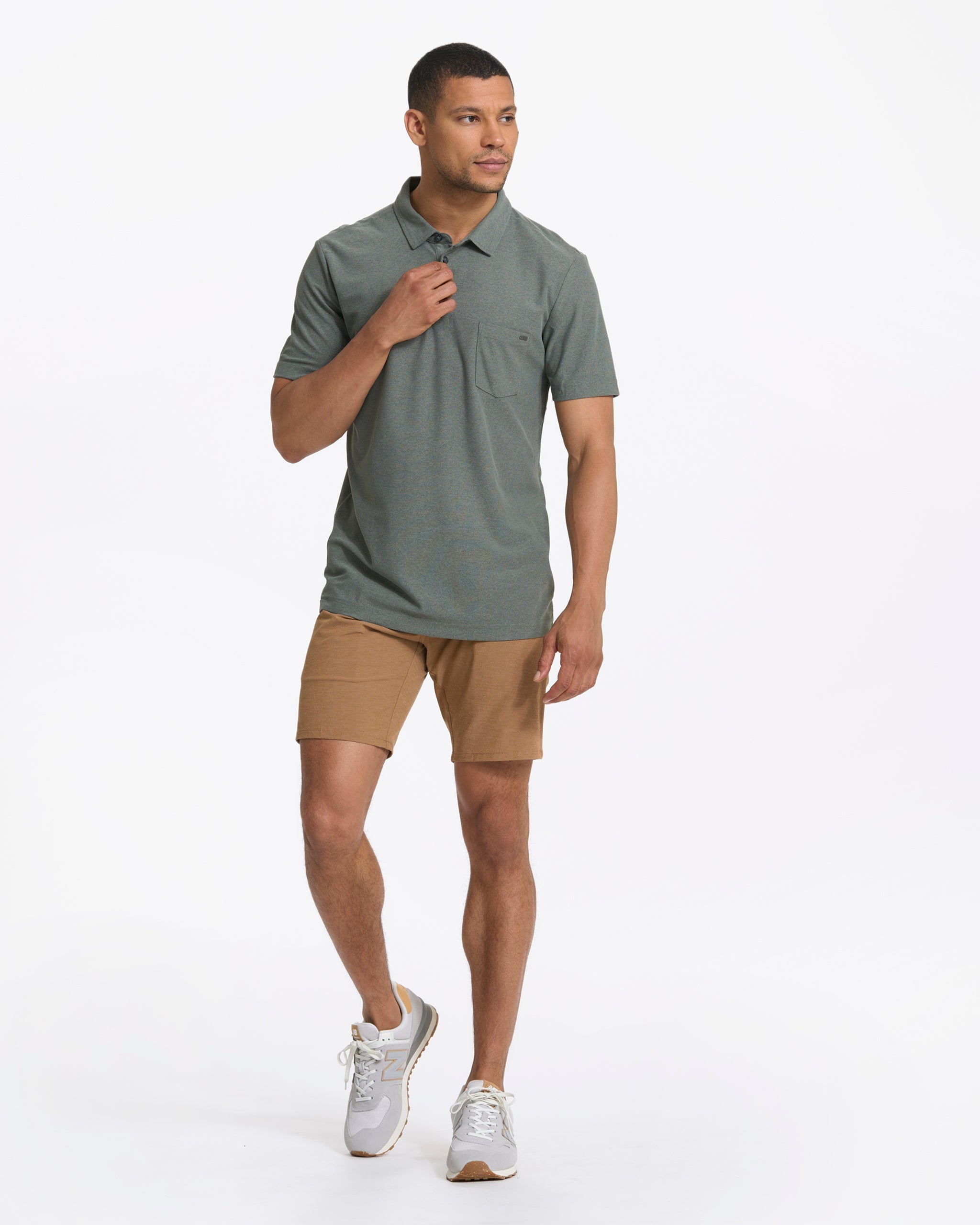Ace Polo | Dusty Pine - Image 4
