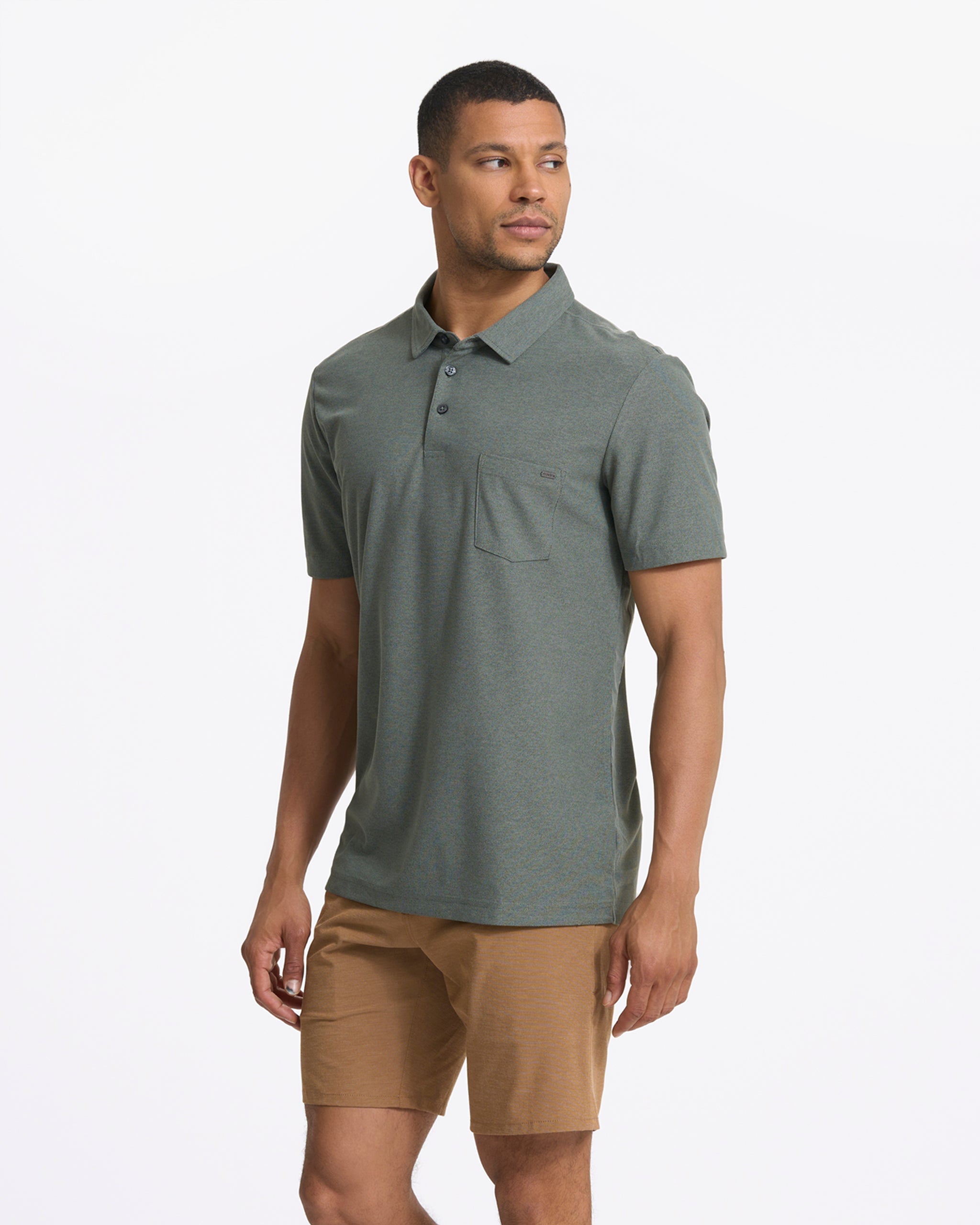 Ace Polo | Dusty Pine - Image 3