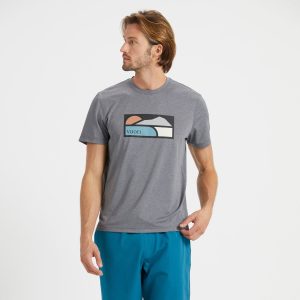 Uluwatu Short-Sleeve Water Tee | Charcoal Heather