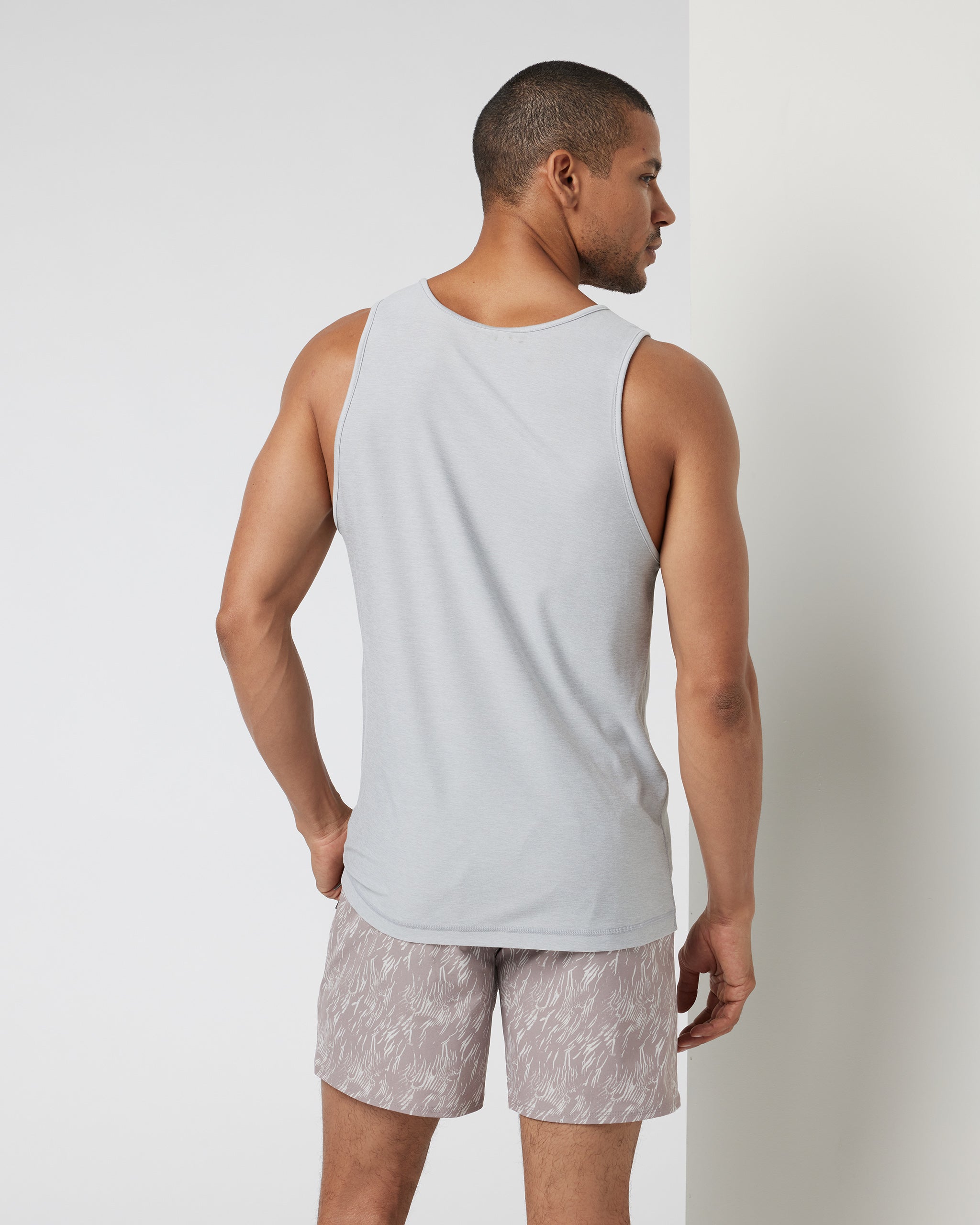 Strato Tech Tank | Platinum Heather - Image 3