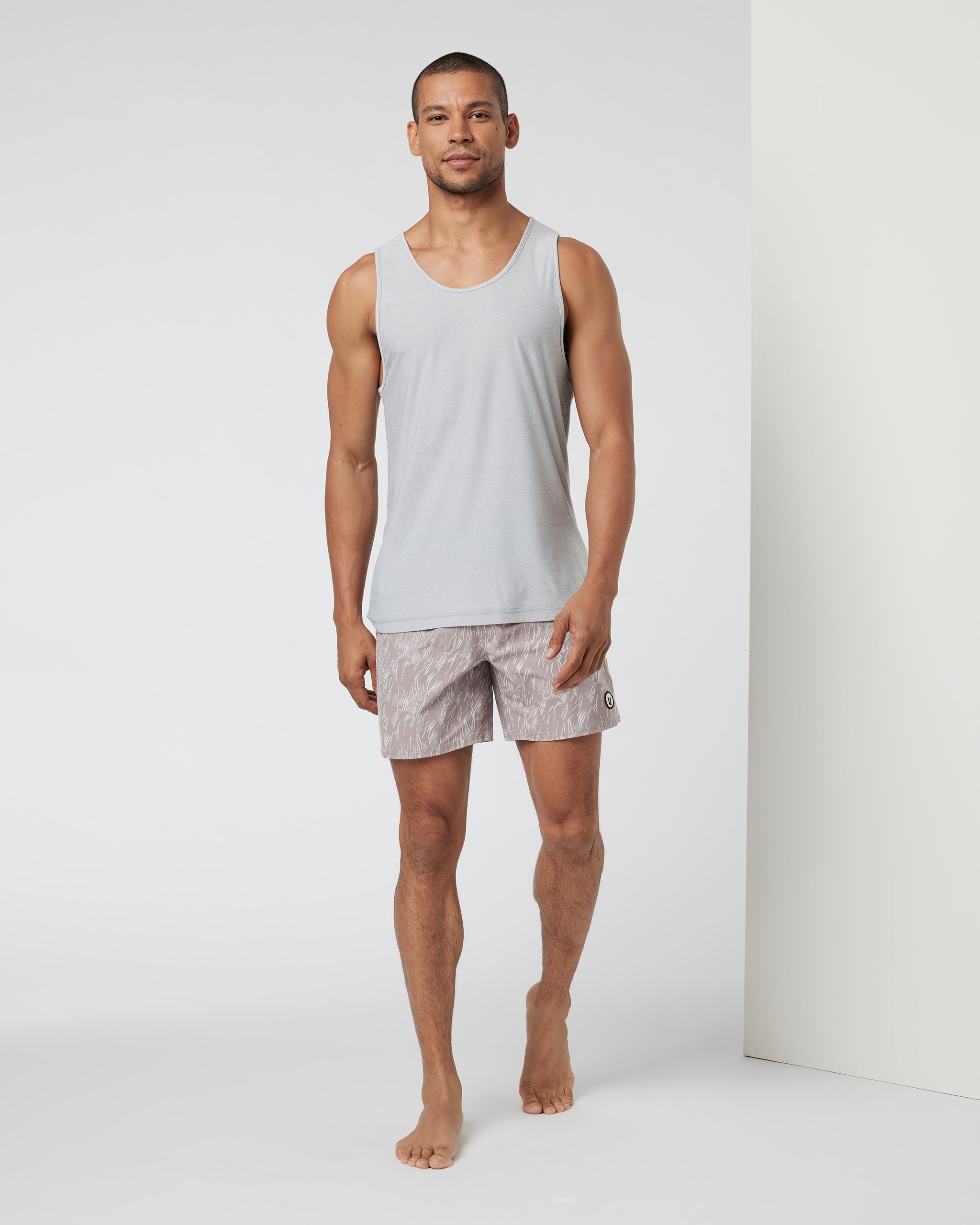 Strato Tech Tank | Platinum Heather - Image 2