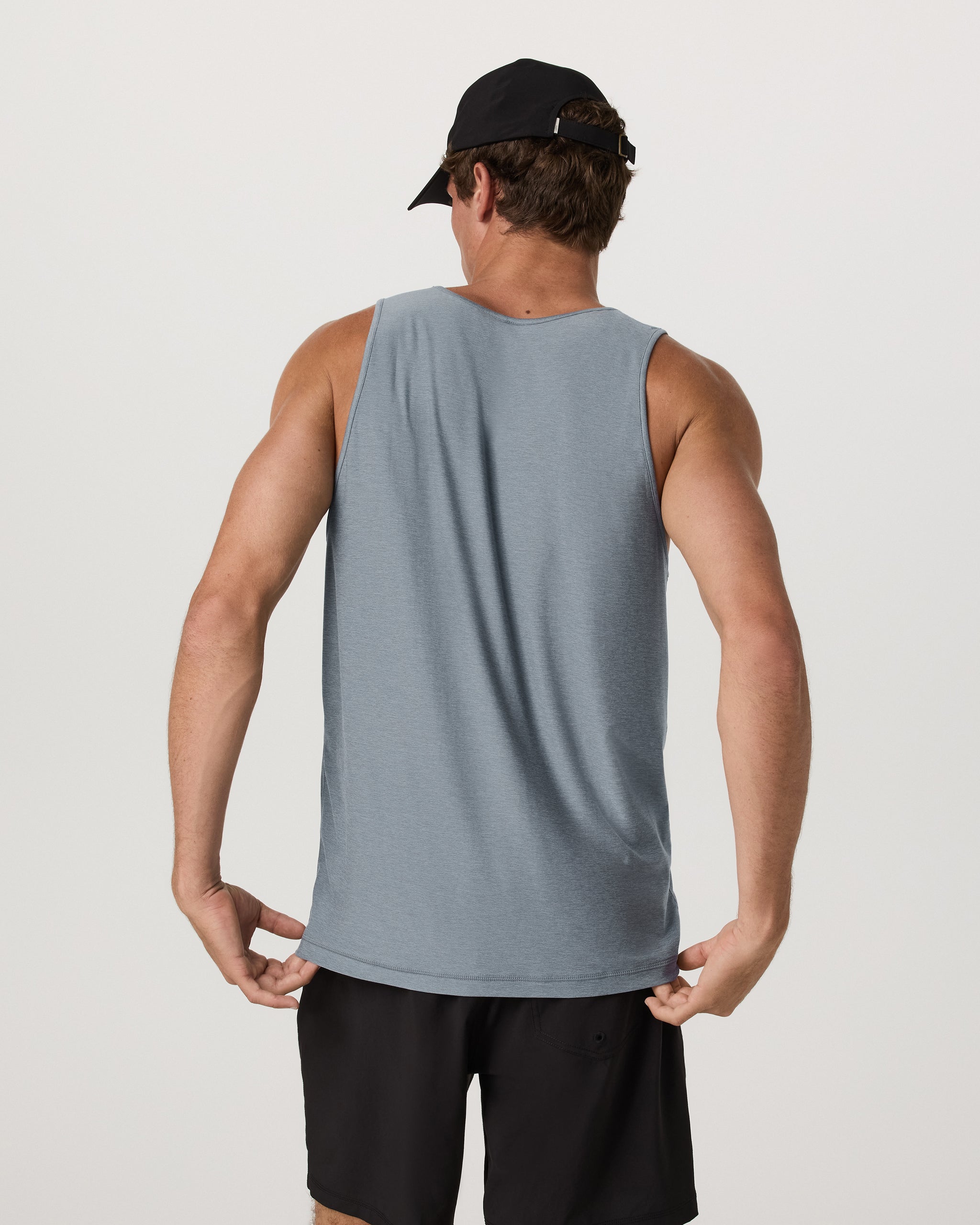 Strato Tech Tank | Dusty Blue Heather - Image 3