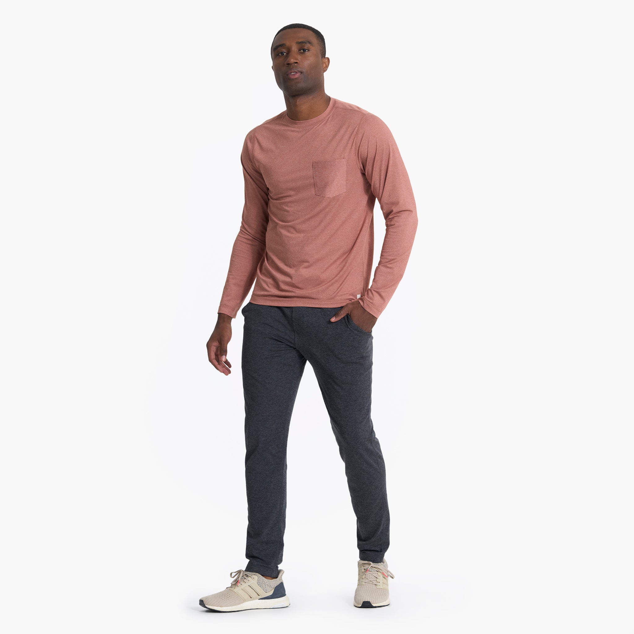 Long Sleeve Tradewind Performance Tee | Penny Heather - Image 4