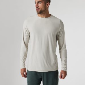 Long Sleeve Strato Tech Tee | Salt Heather