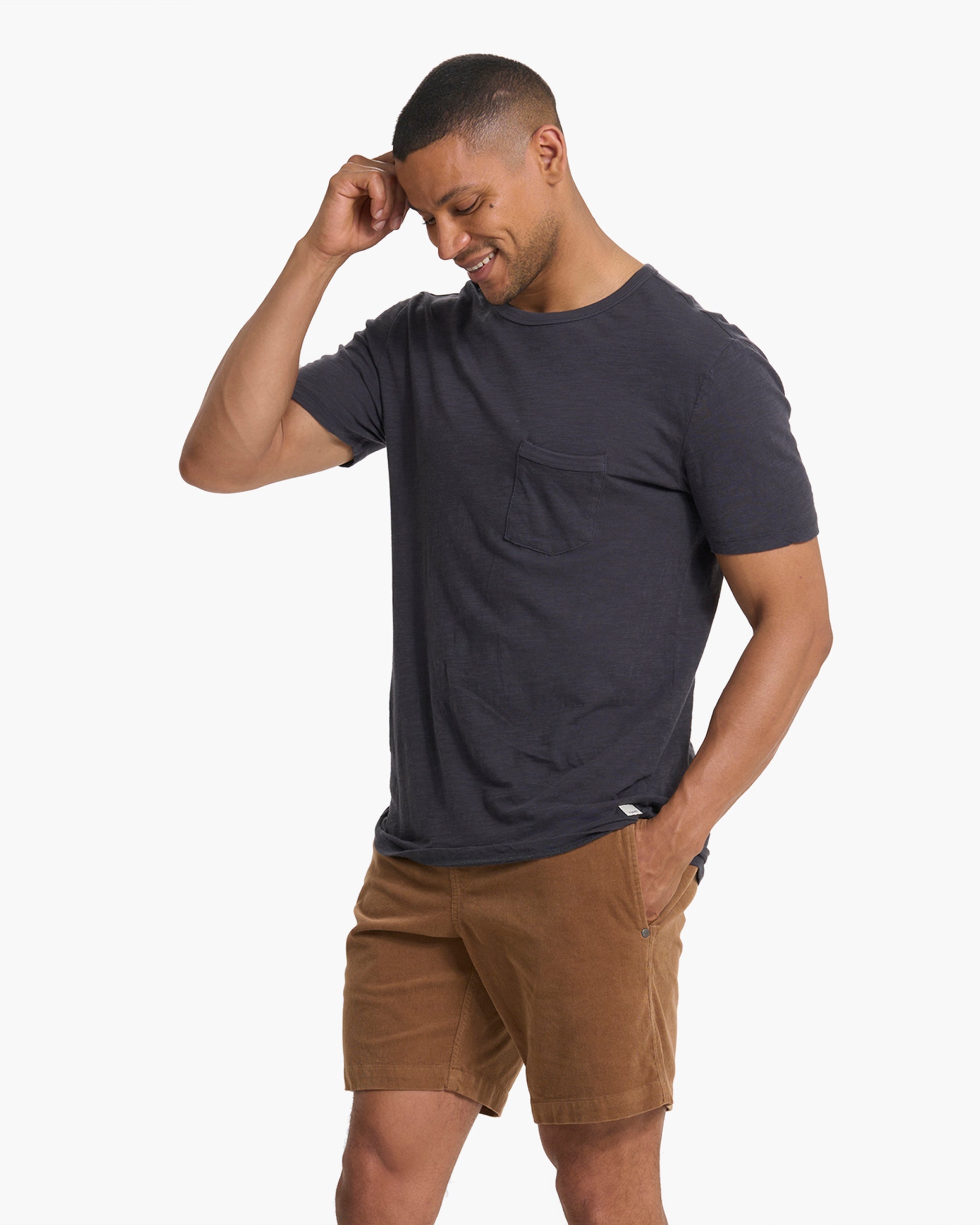 The Rise Tee | Charcoal - Image 2