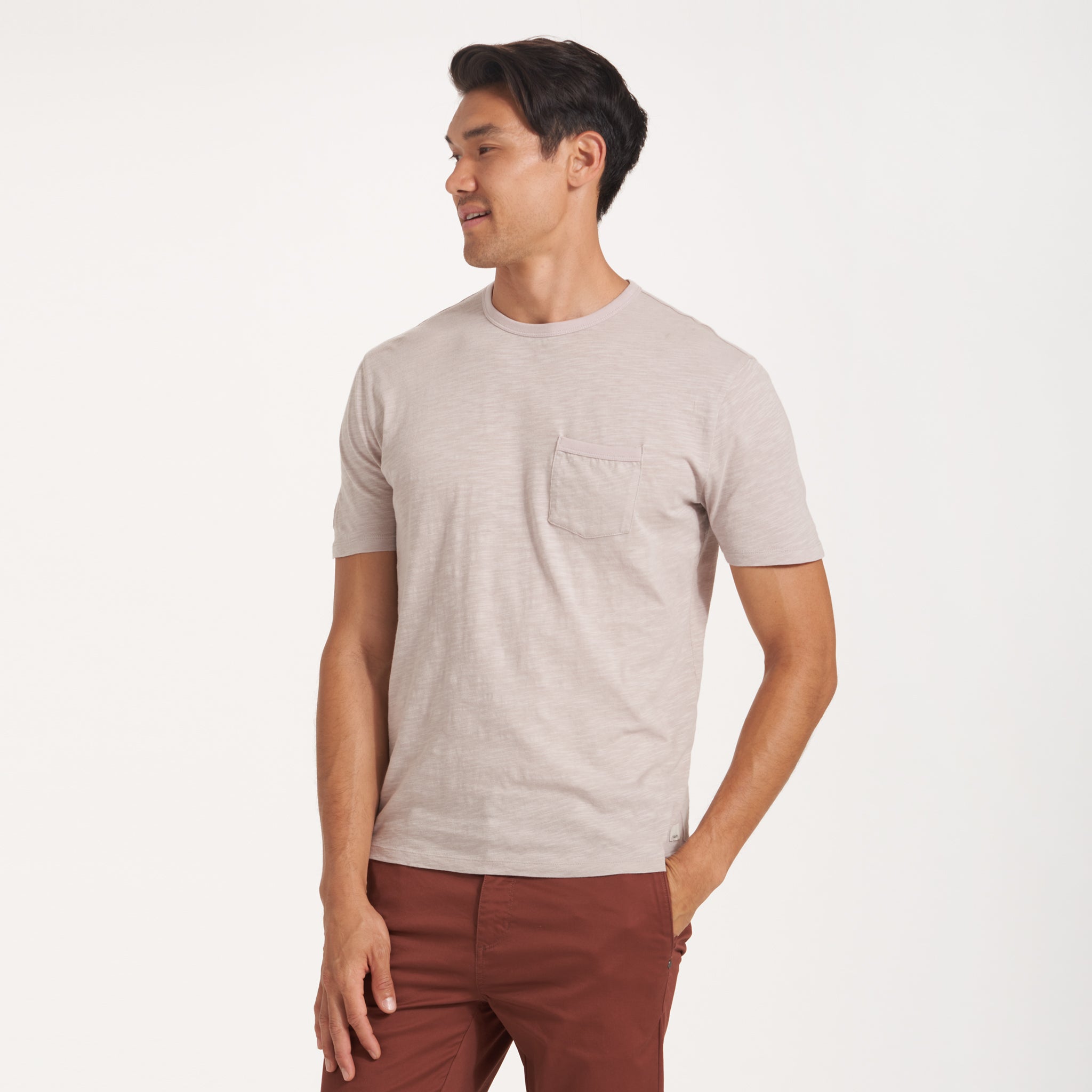 The Rise Tee | Oyster - Image 2
