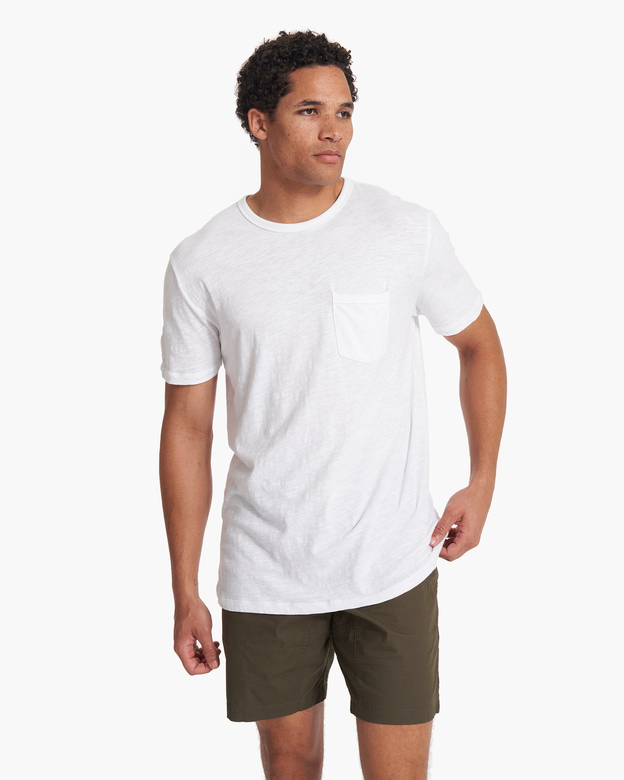 The Rise Tee | White