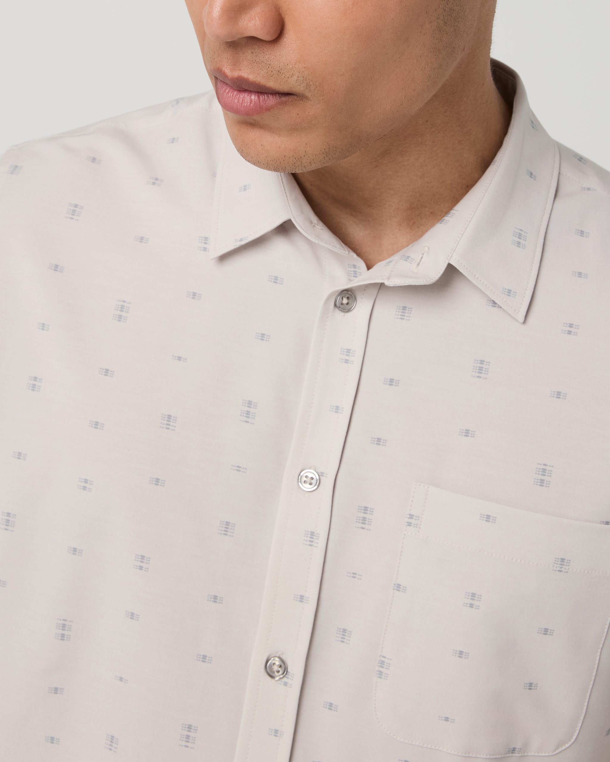 Short Sleeve Bridge Button Down | Salt Stone - Image 2