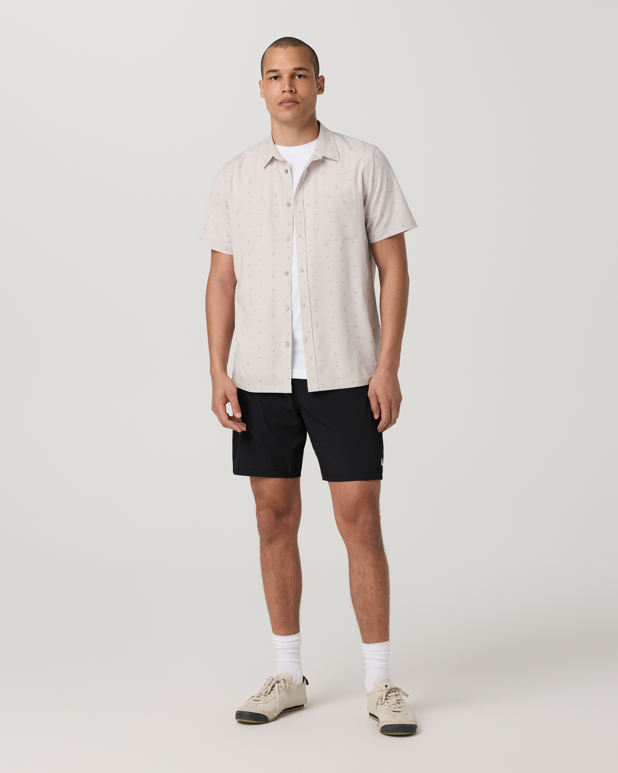 Short Sleeve Bridge Button Down | Salt Stone - Image 3