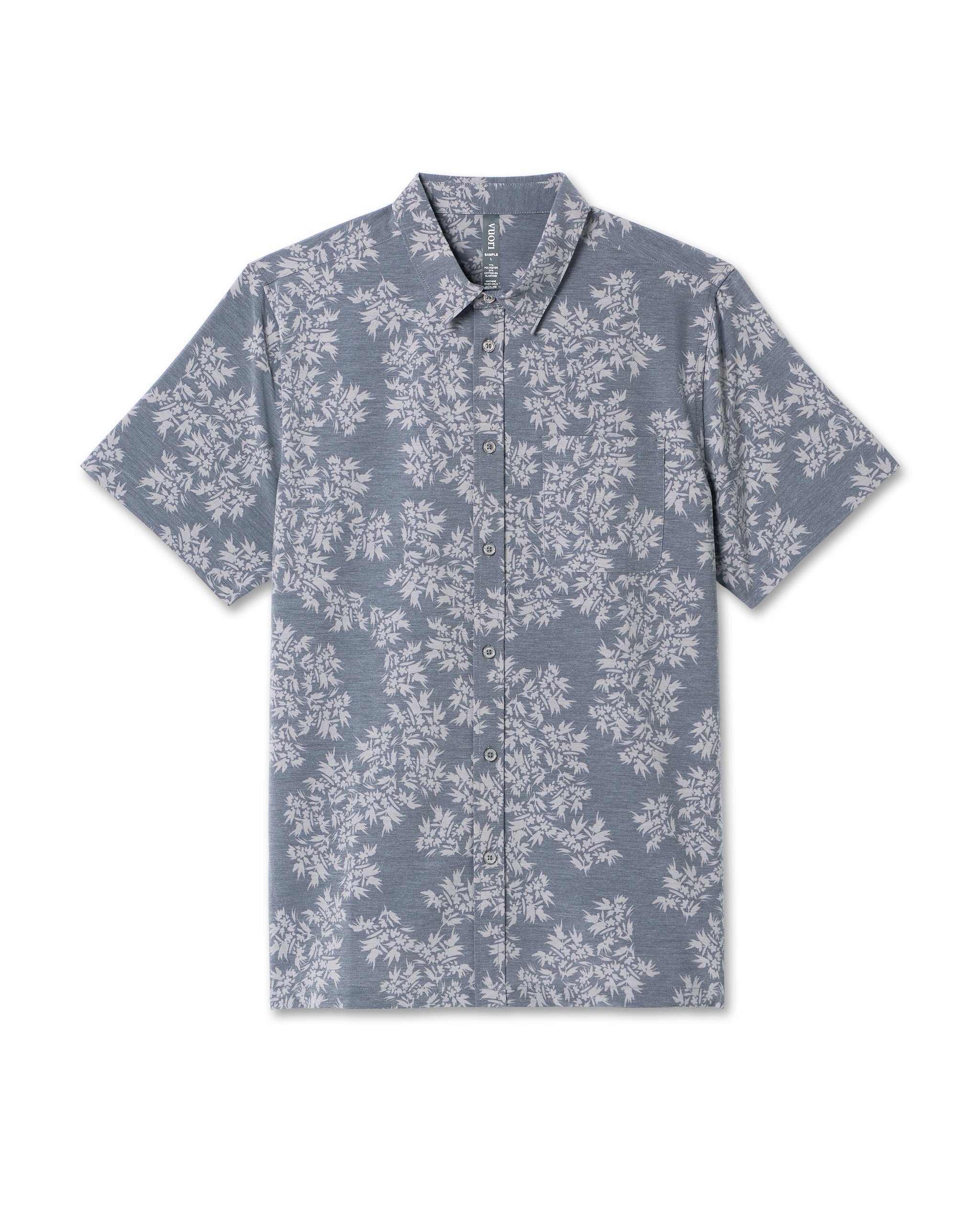 Short-Sleeve Bridge Button Down | Shiitake Vista - Image 6