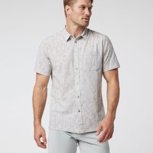 Short Sleeve Bridge Button Down | Umber Sago