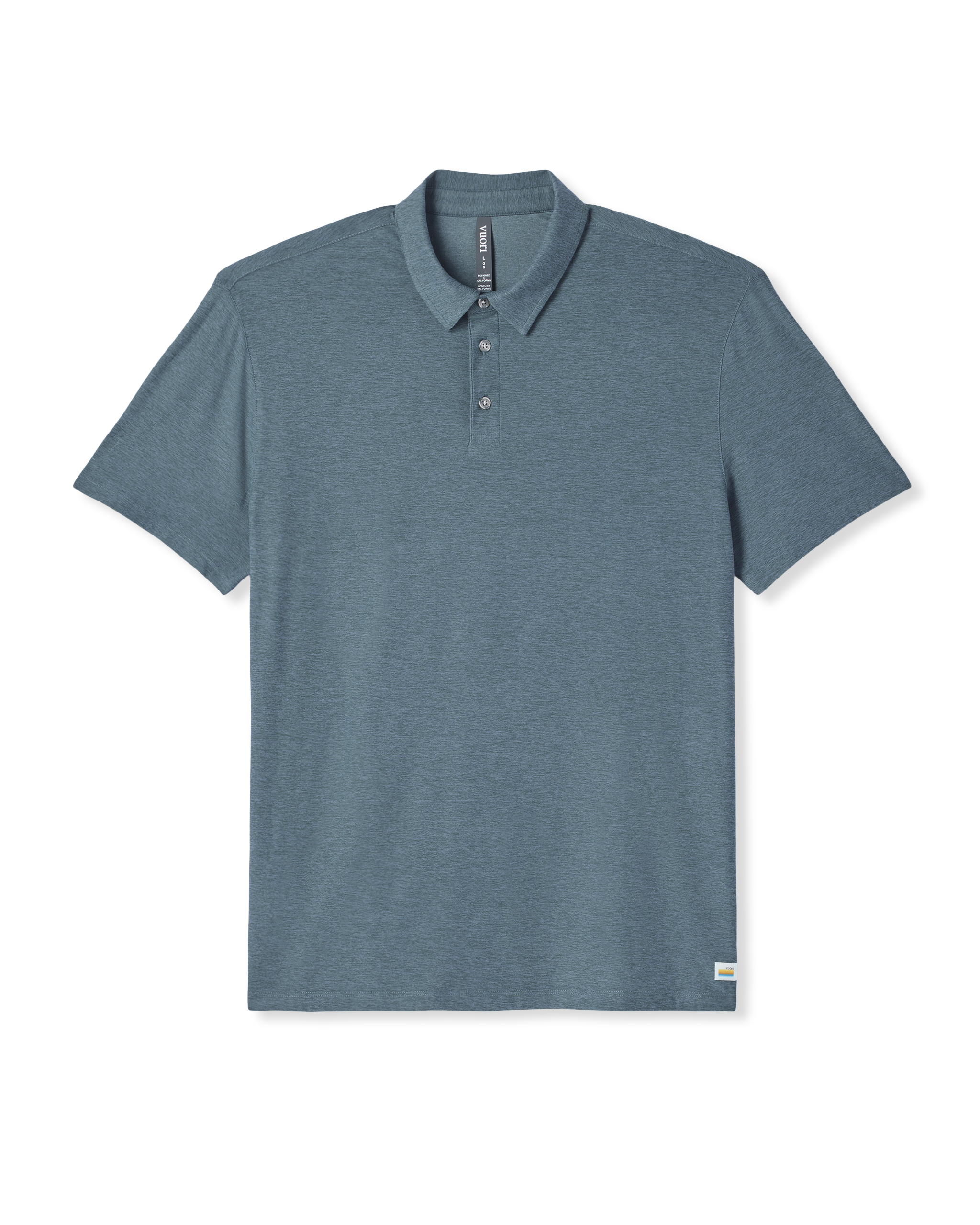 Strato Tech Polo | Blue Sea Heather - Image 6