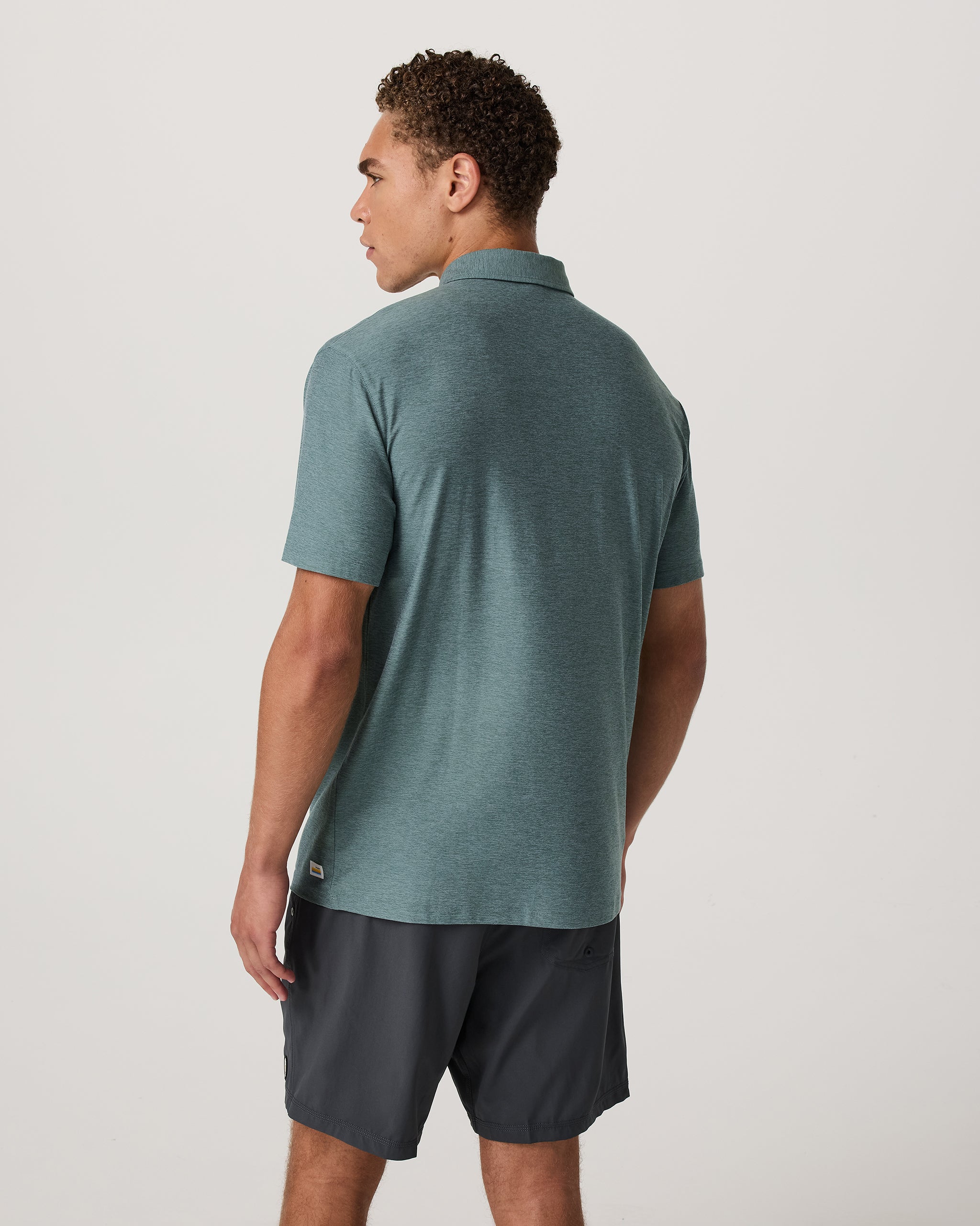 Strato Tech Polo | Bluegrass Heather - Image 4