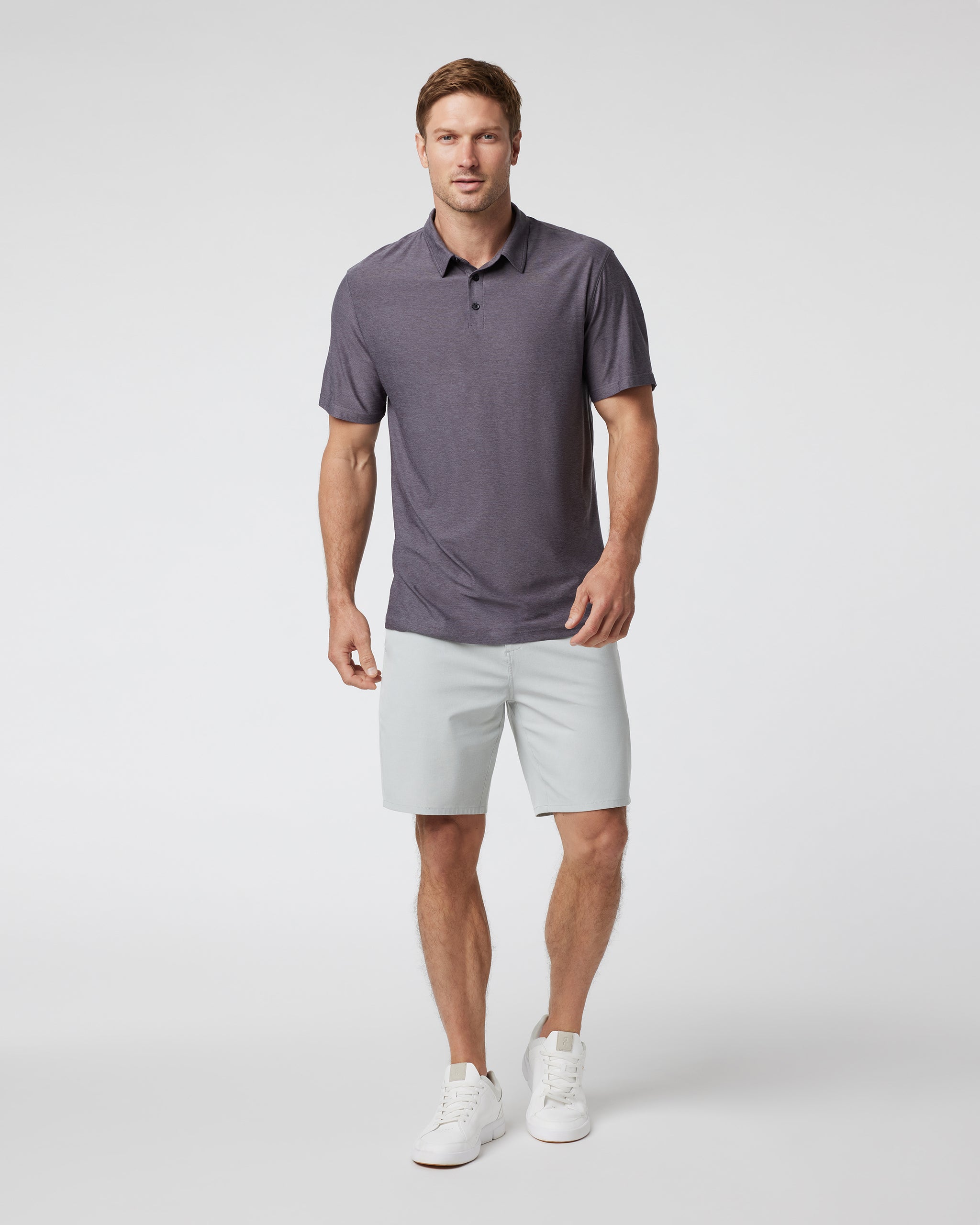 Strato Tech Polo | Port Heather - Image 4