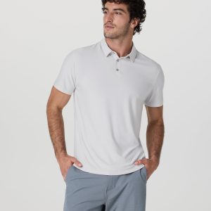 Strato Tech Polo | Frost Grey Heather