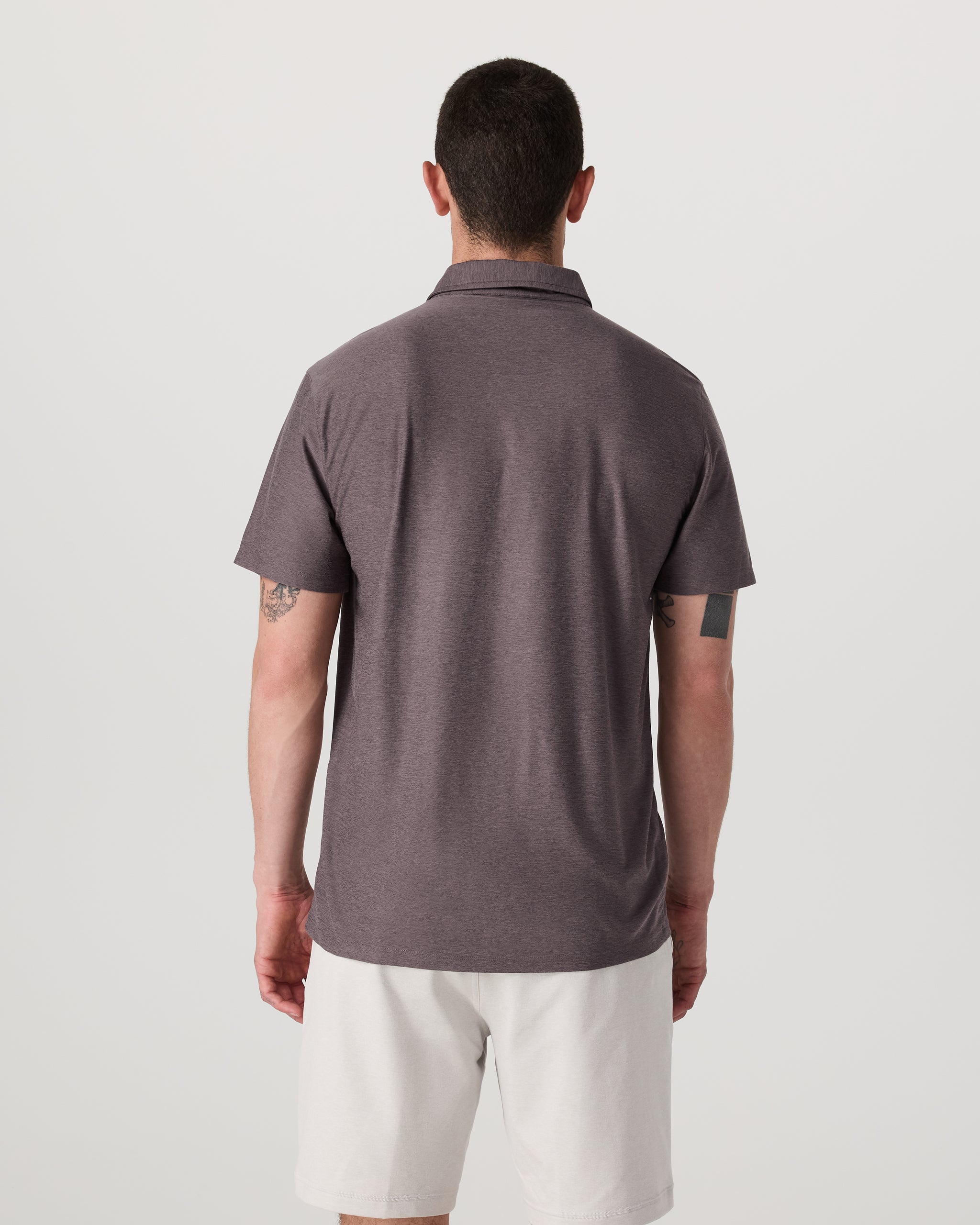 Strato Tech Polo | Huckleberry Heather - Image 3