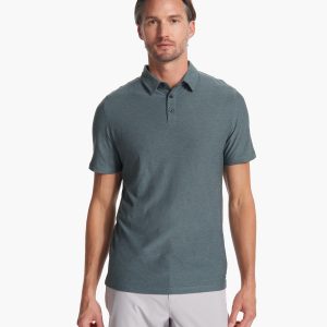 Strato Tech Polo | Lake Heather