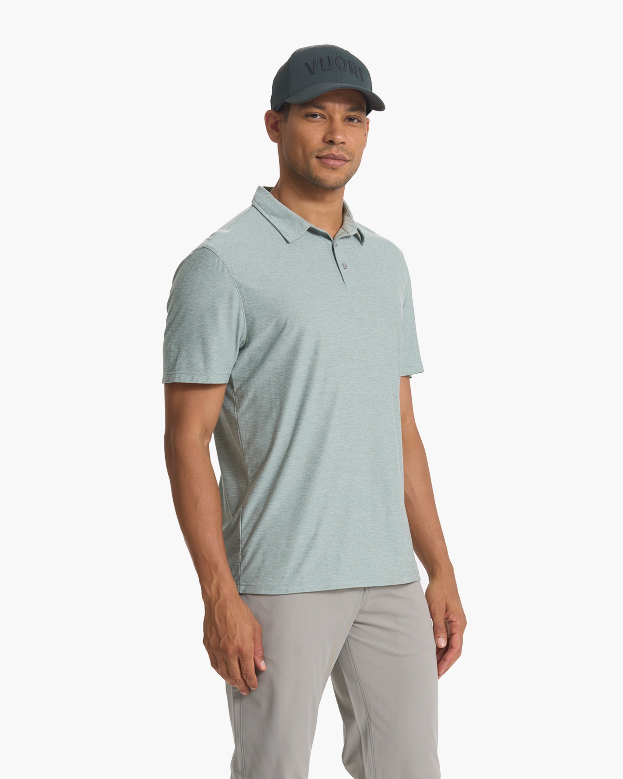 Strato Tech Polo | Neptune Heather - Image 3
