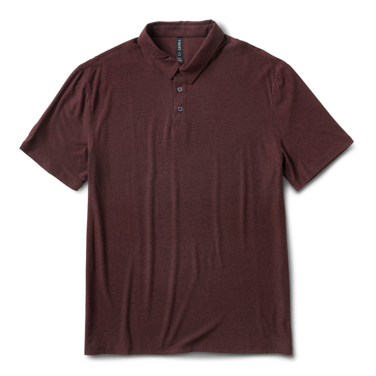 Strato Tech Polo | Oxblood Heather - Image 4