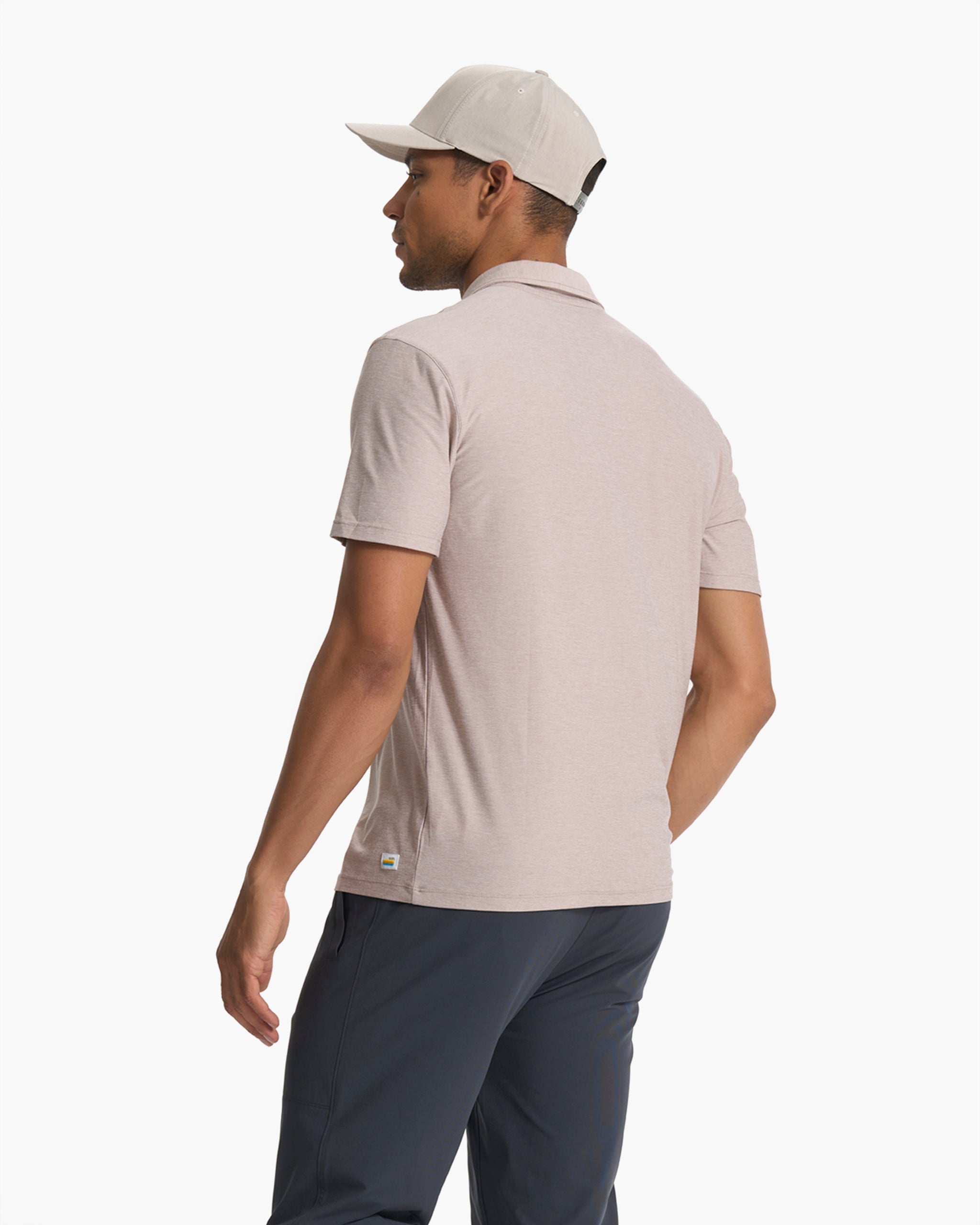 Strato Tech Polo | Oyster Heather - Image 3