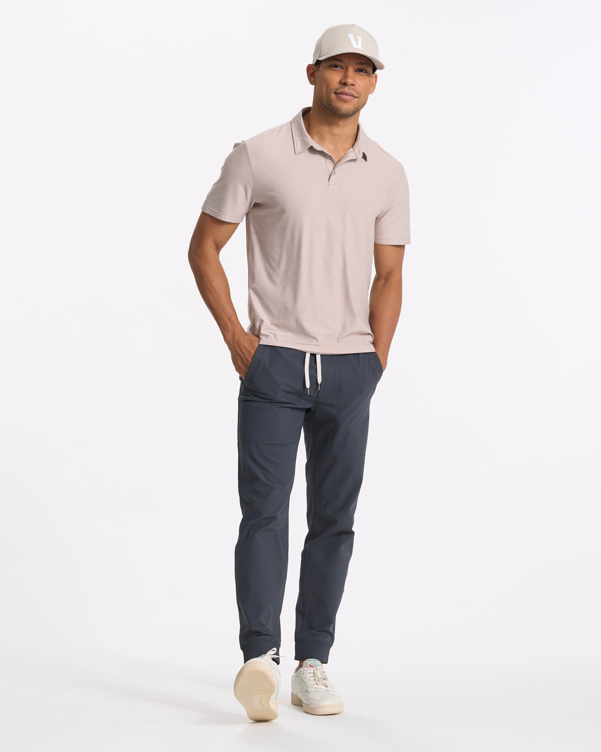 Strato Tech Polo | Oyster Heather - Image 4