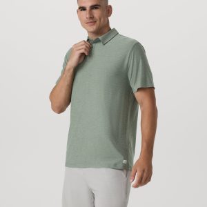 Strato Tech Polo | Thyme Heather