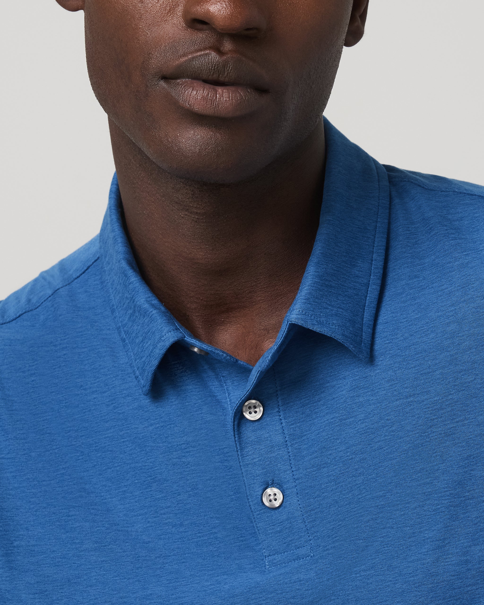 Strato Tech Polo | Court Blue Heather - Image 2