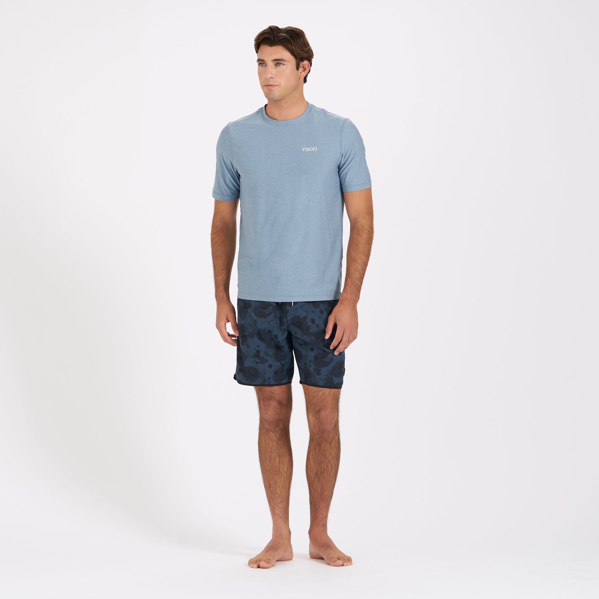 Short-Sleeve Uluwatu 2.0 Water Tee | Cloud Heather - Image 4