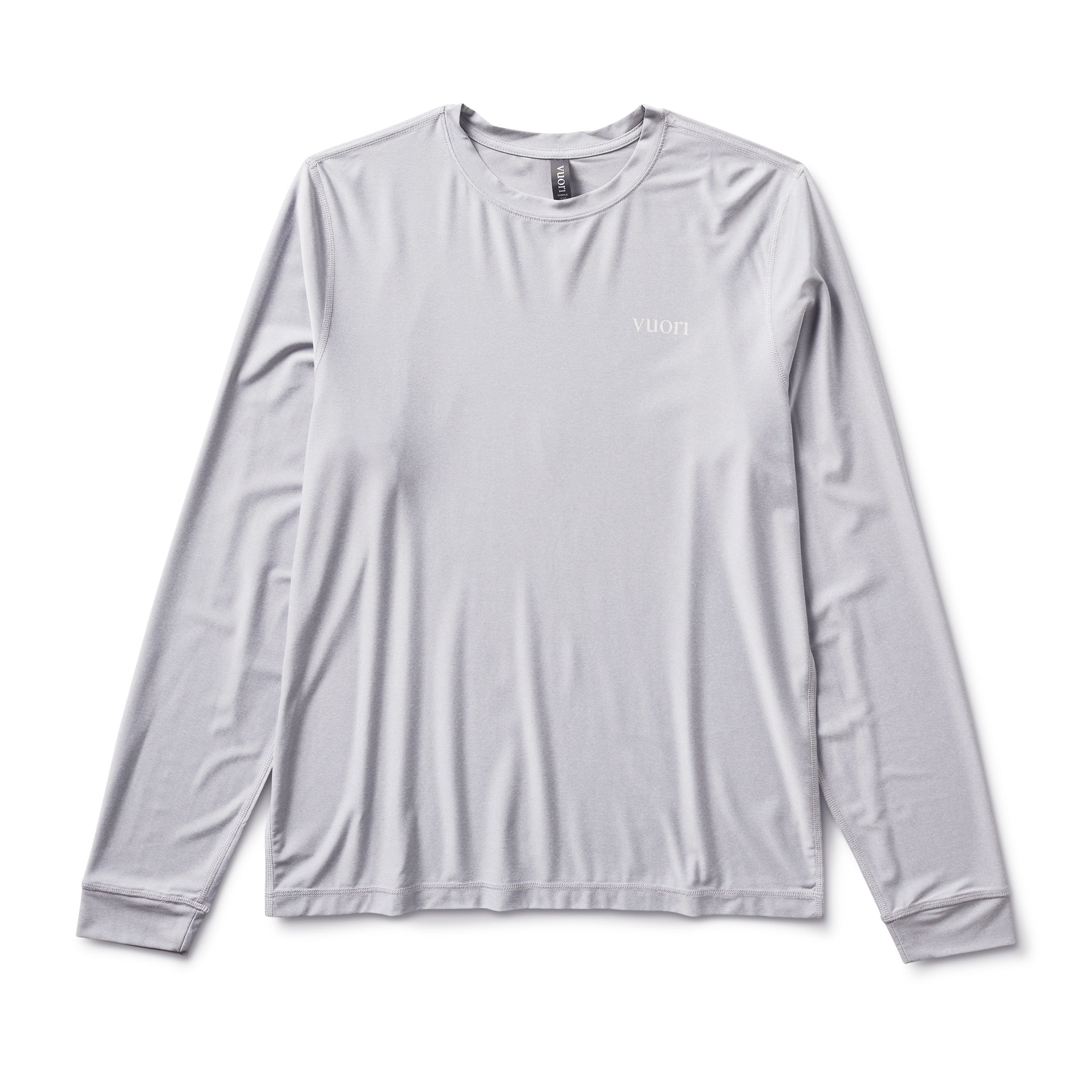 Long-Sleeve Uluwatu 2.0 Water Tee | Platinum Heather - Image 5