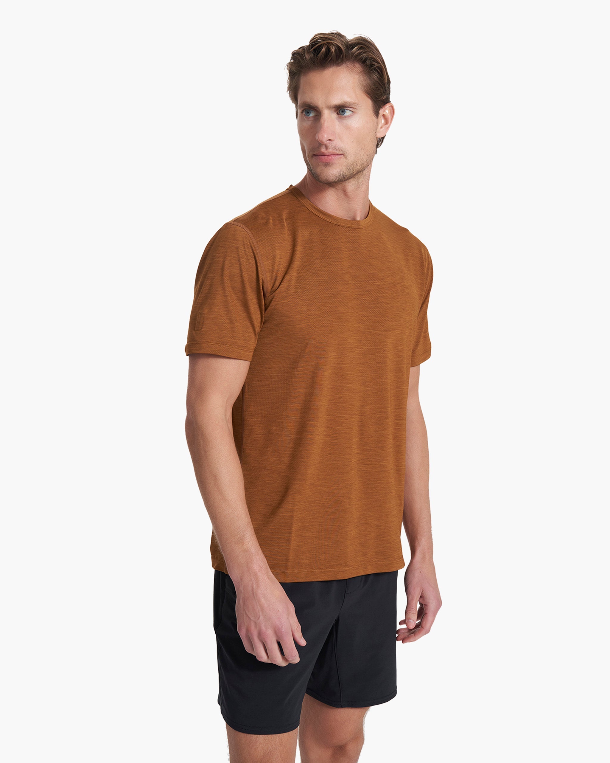 Zephyr Tee | Caramel Heather - Image 2