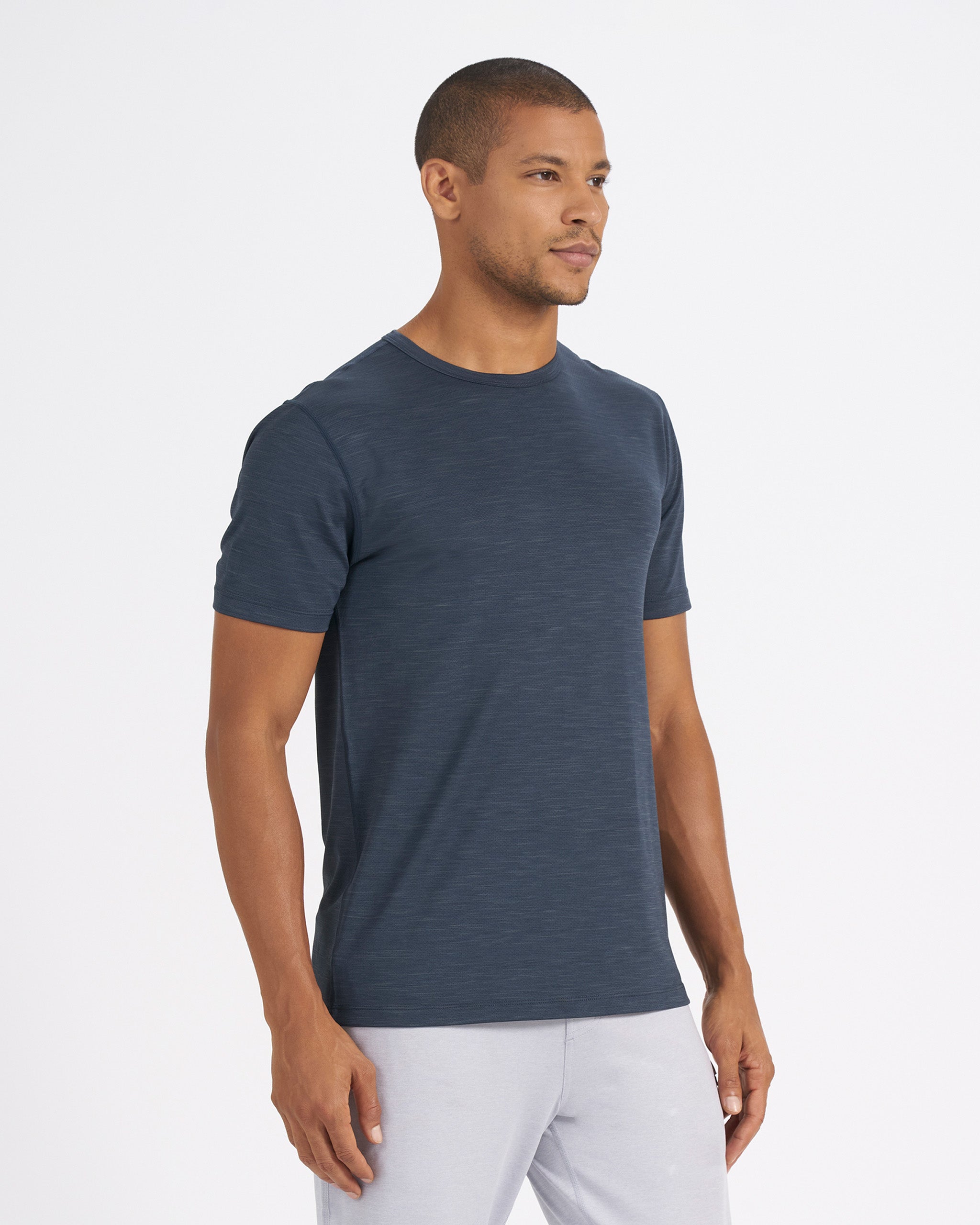 Zephyr Tee | Indigo Heather - Image 2
