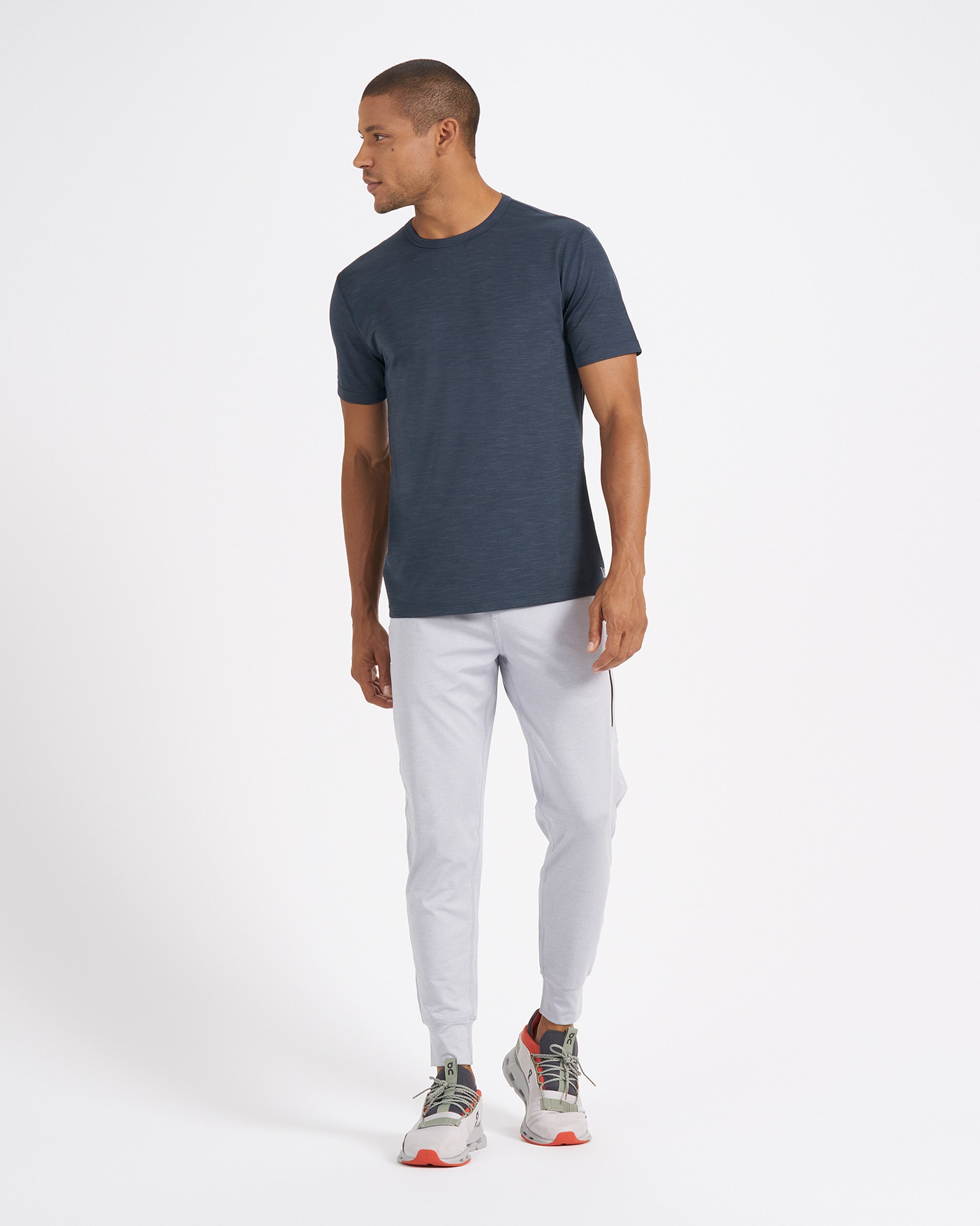 Zephyr Tee | Indigo Heather - Image 4