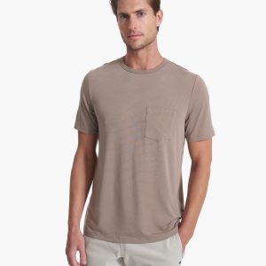 Linear Tech Tee | Walnut