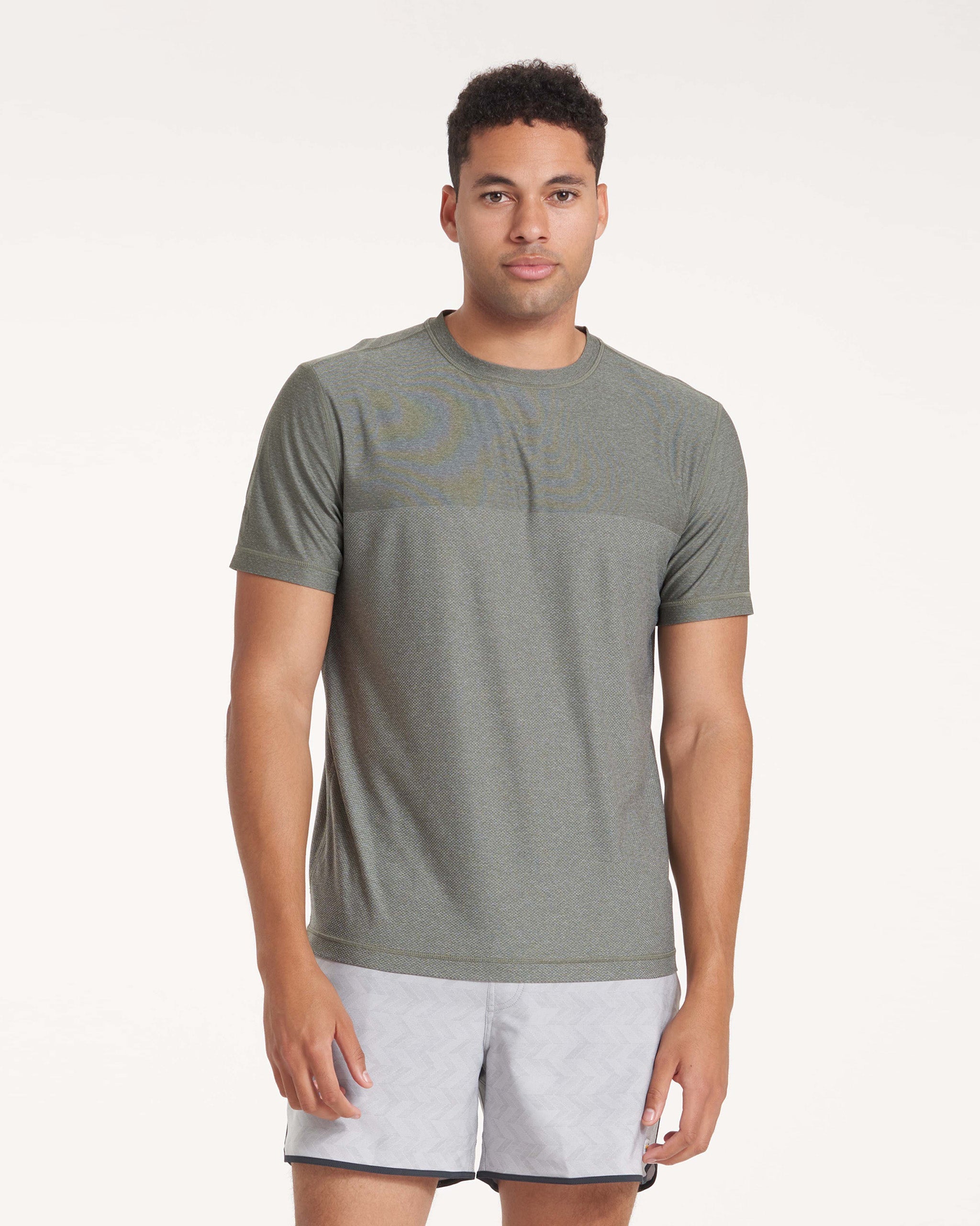 Grandview Tech Tee | Oregano Heather