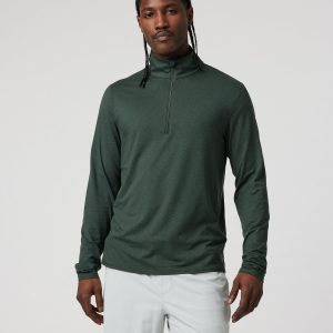 Ease Performance Half Zip 2.0 | Aspen Heather