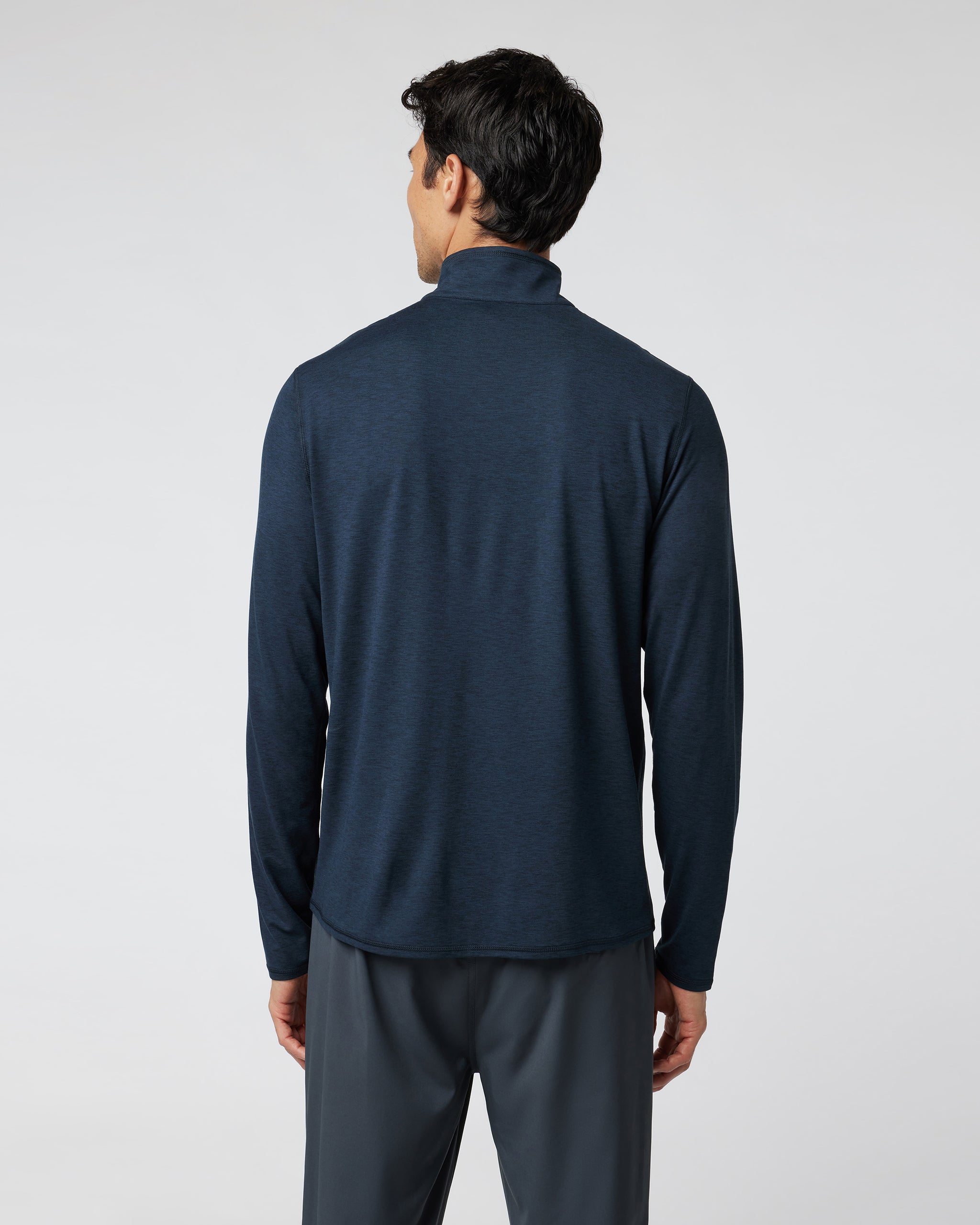 Ease Performance Half Zip 2.0 | Ink Heather - Image 2