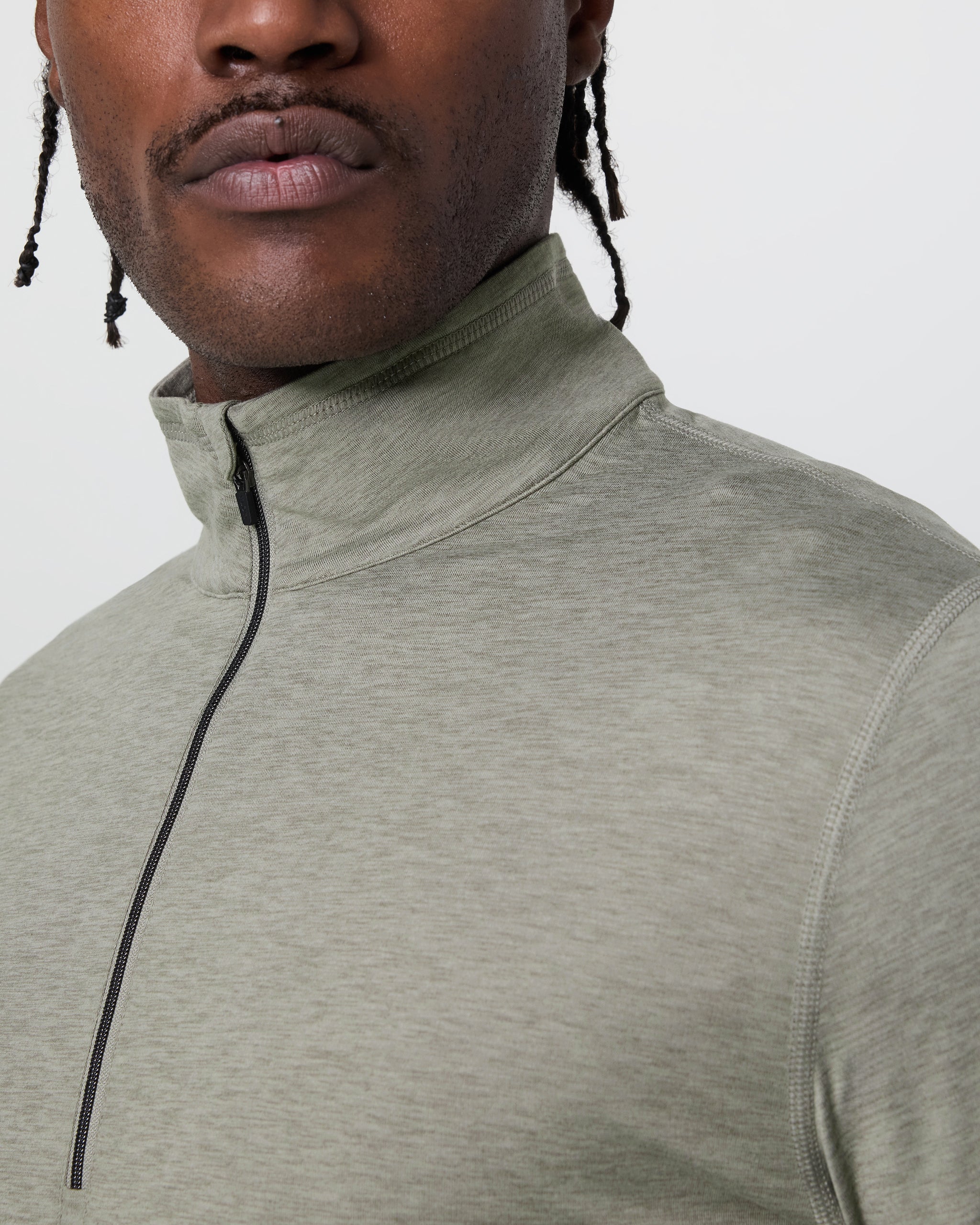 Ease Performance Half Zip 2.0 | Laurel Heather - Image 2