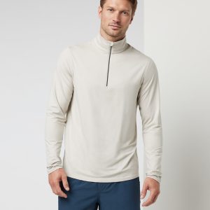 Ease Performance Half Zip 2.0 | Suede Heather