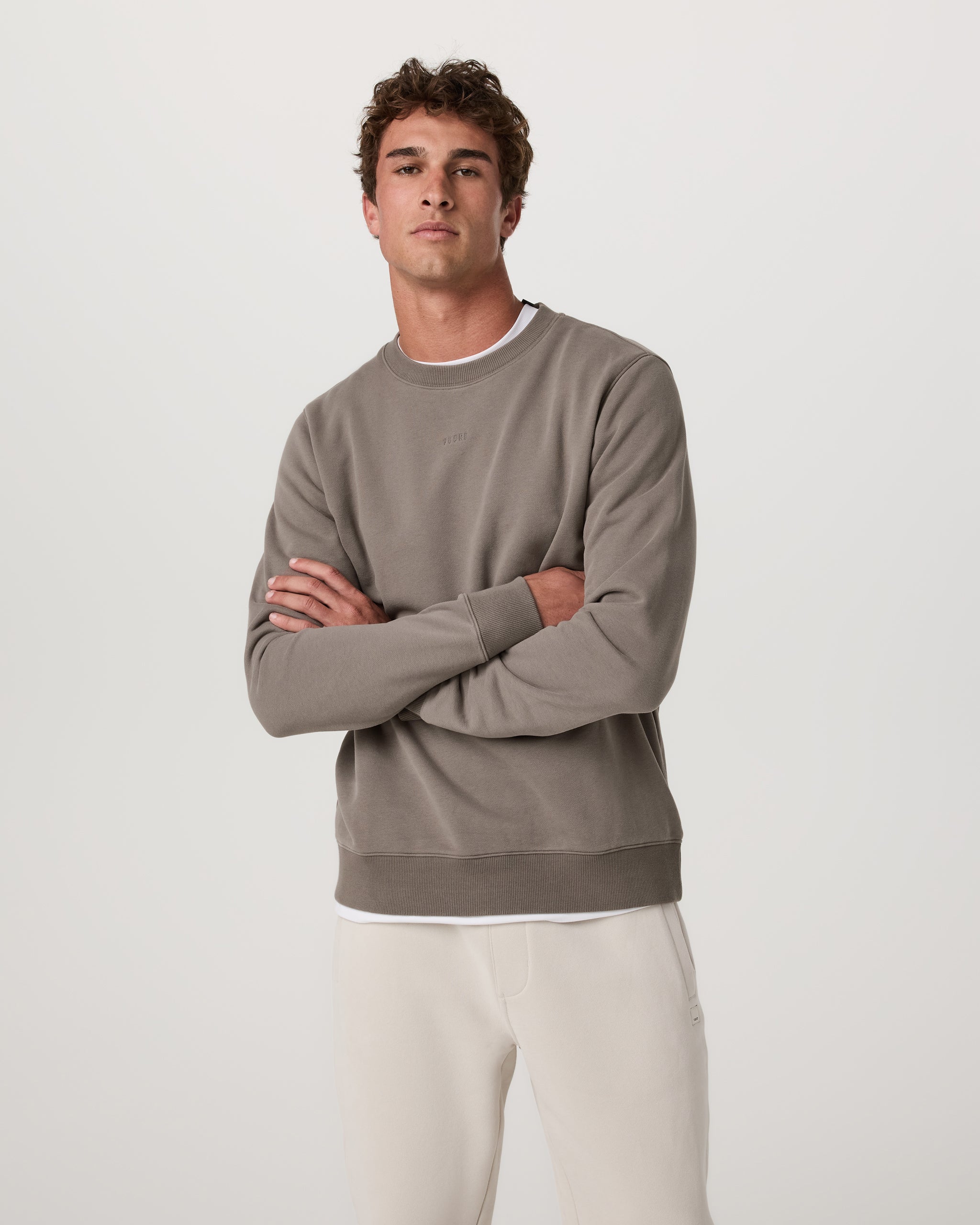 Cypress Logo Crew | Smokey Taupe - Image 5