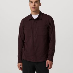 Coronado Shirt Jacket | Mahogany Heather