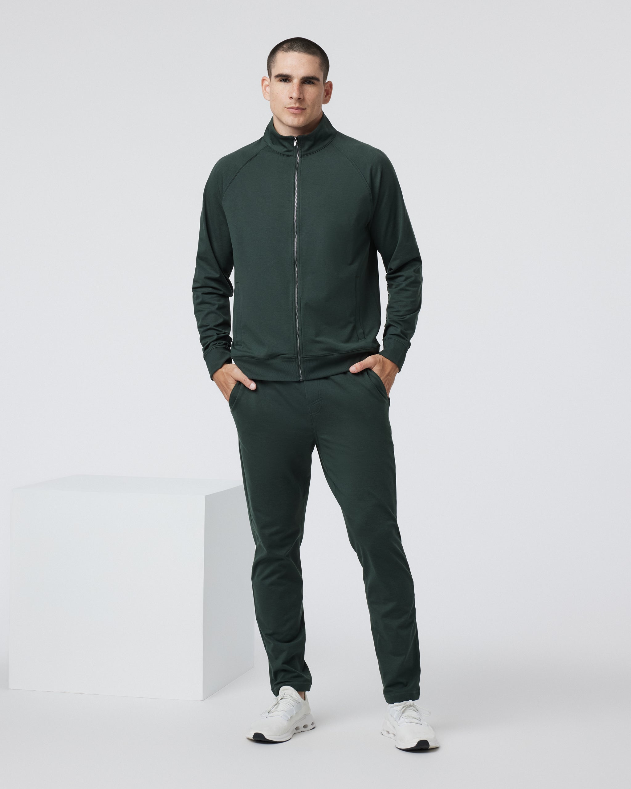 Coronado Novelty Full Zip | Aspen Heather - Image 2
