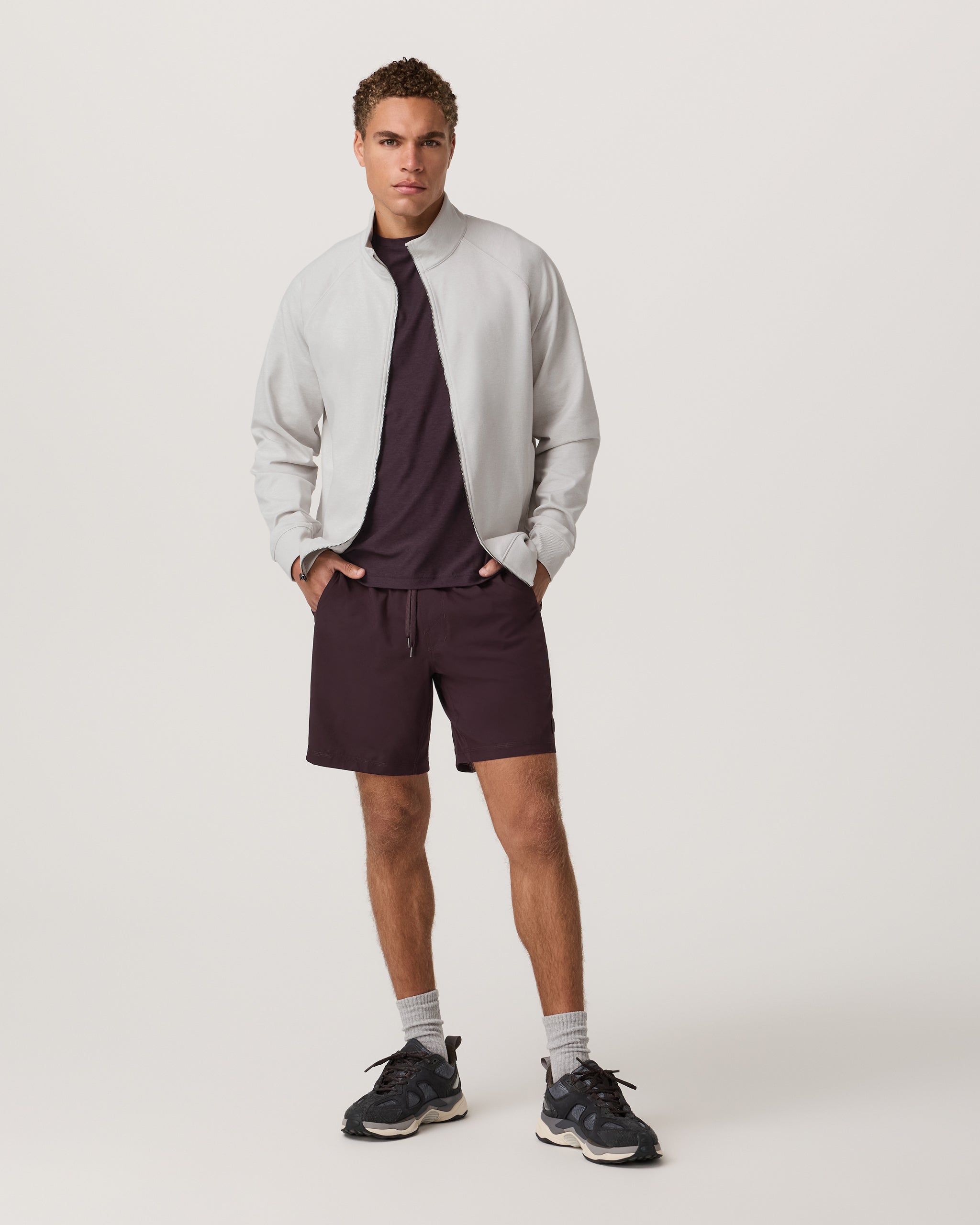 Coronado Novelty Full Zip | Salt Heather - Image 4