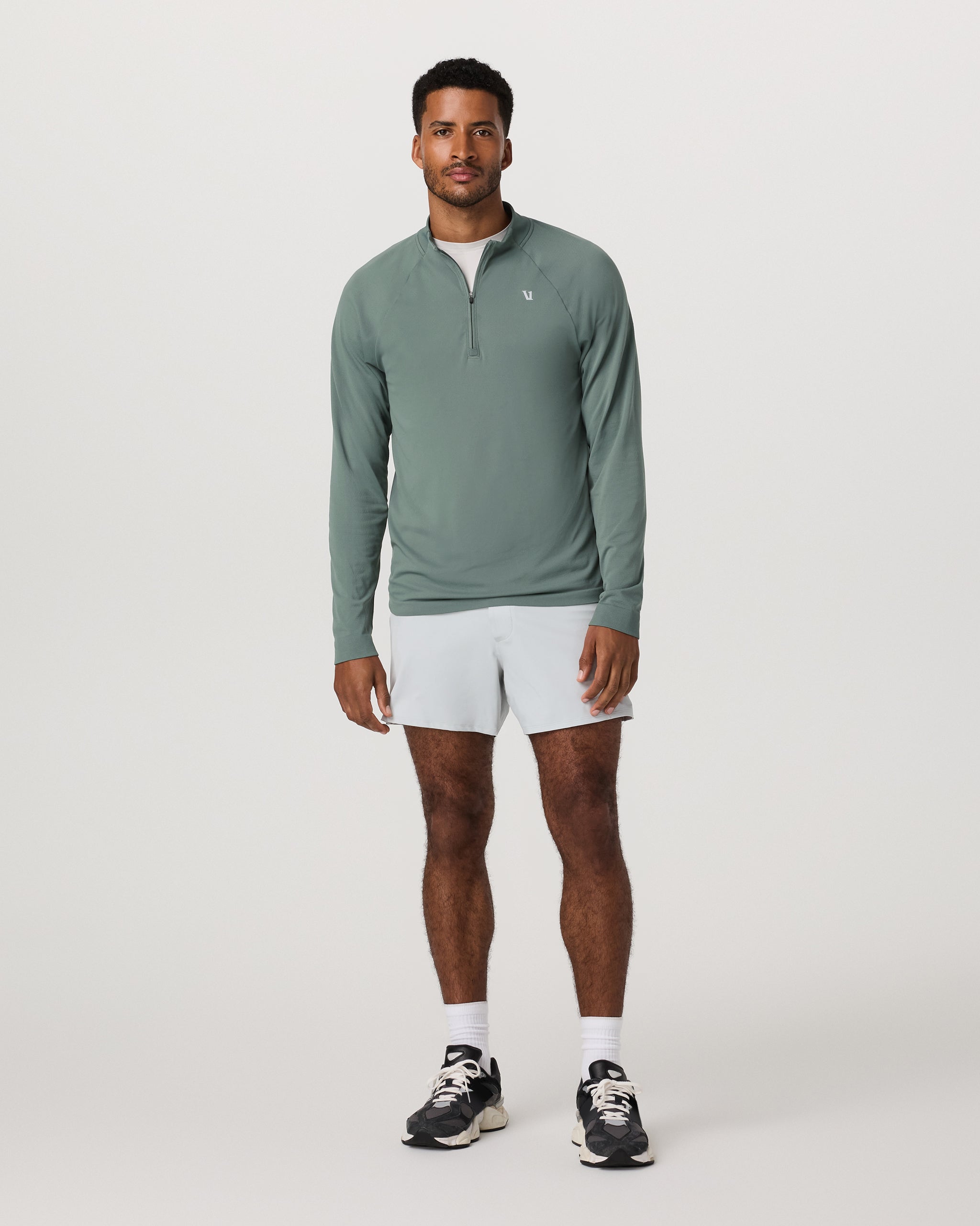 Clearview Seamless Quarter Zip | Marsh - Image 4