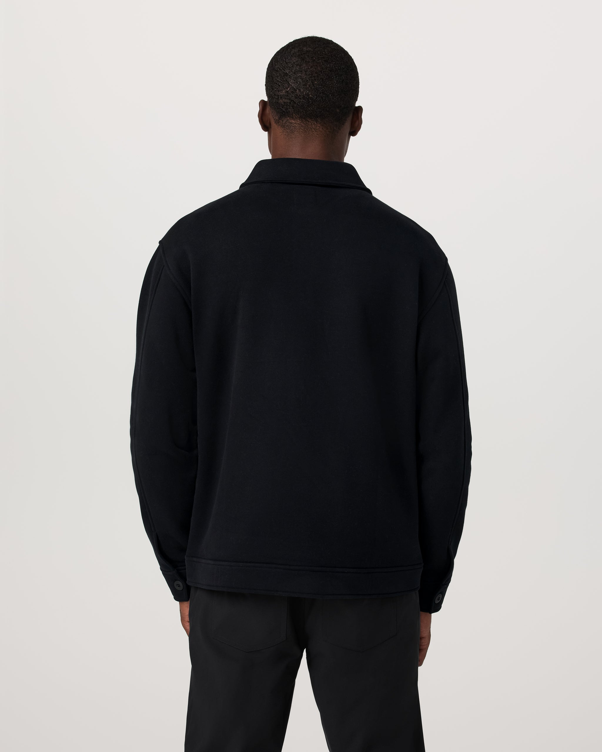 Seaside Shirt Jacket | Black - Image 3