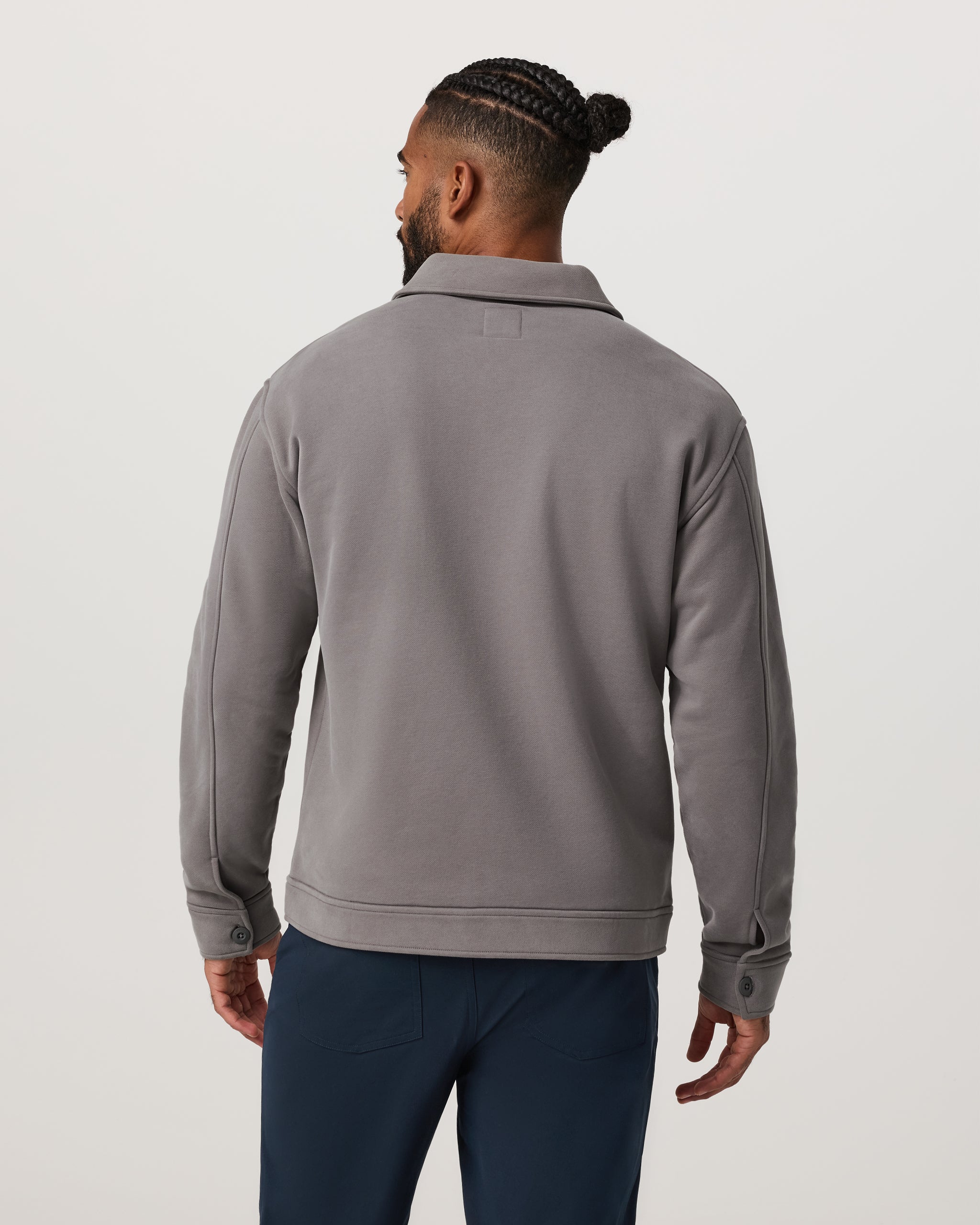 Seaside Shirt Jacket | Cavern Grey - Image 3