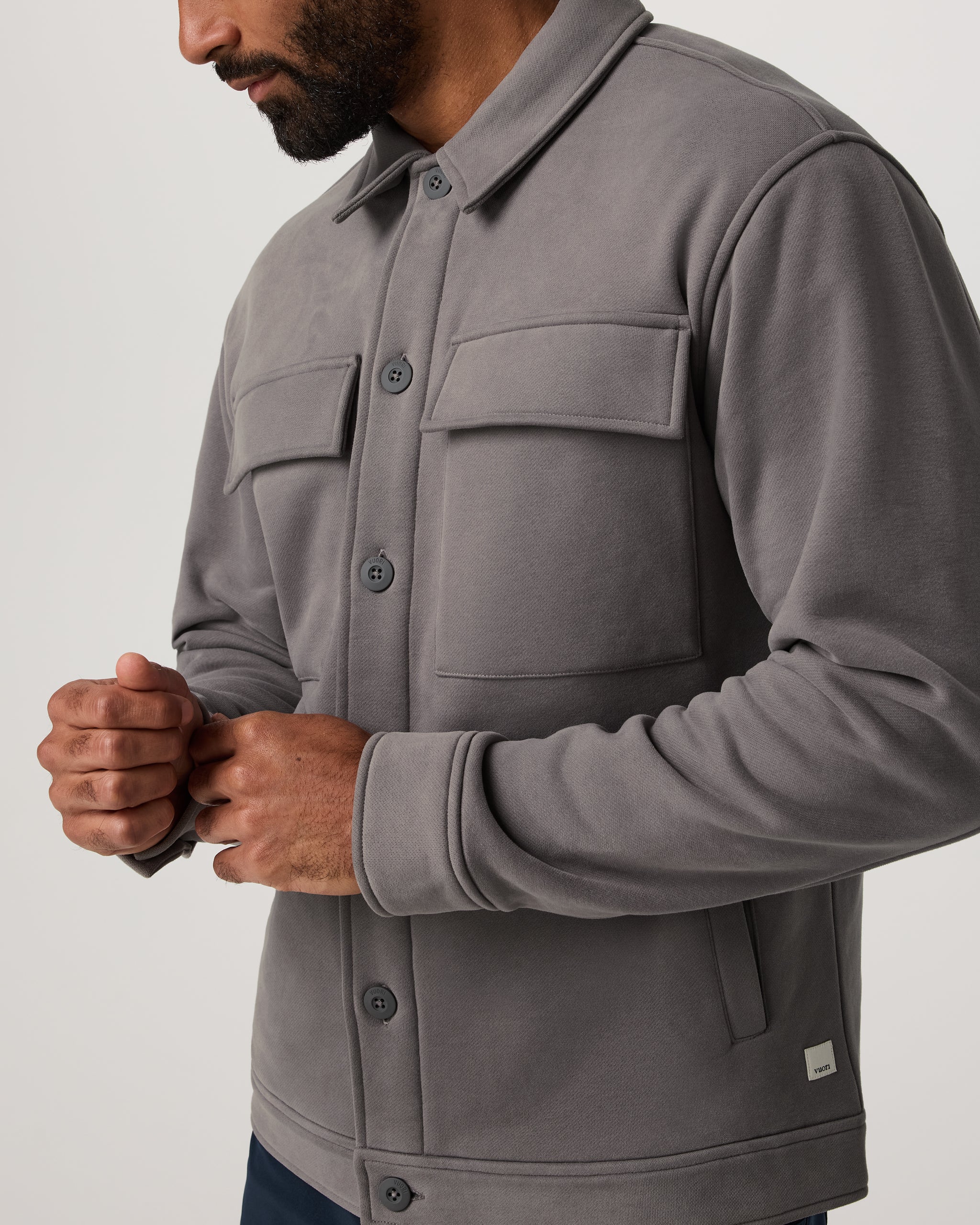Seaside Shirt Jacket | Cavern Grey - Image 2
